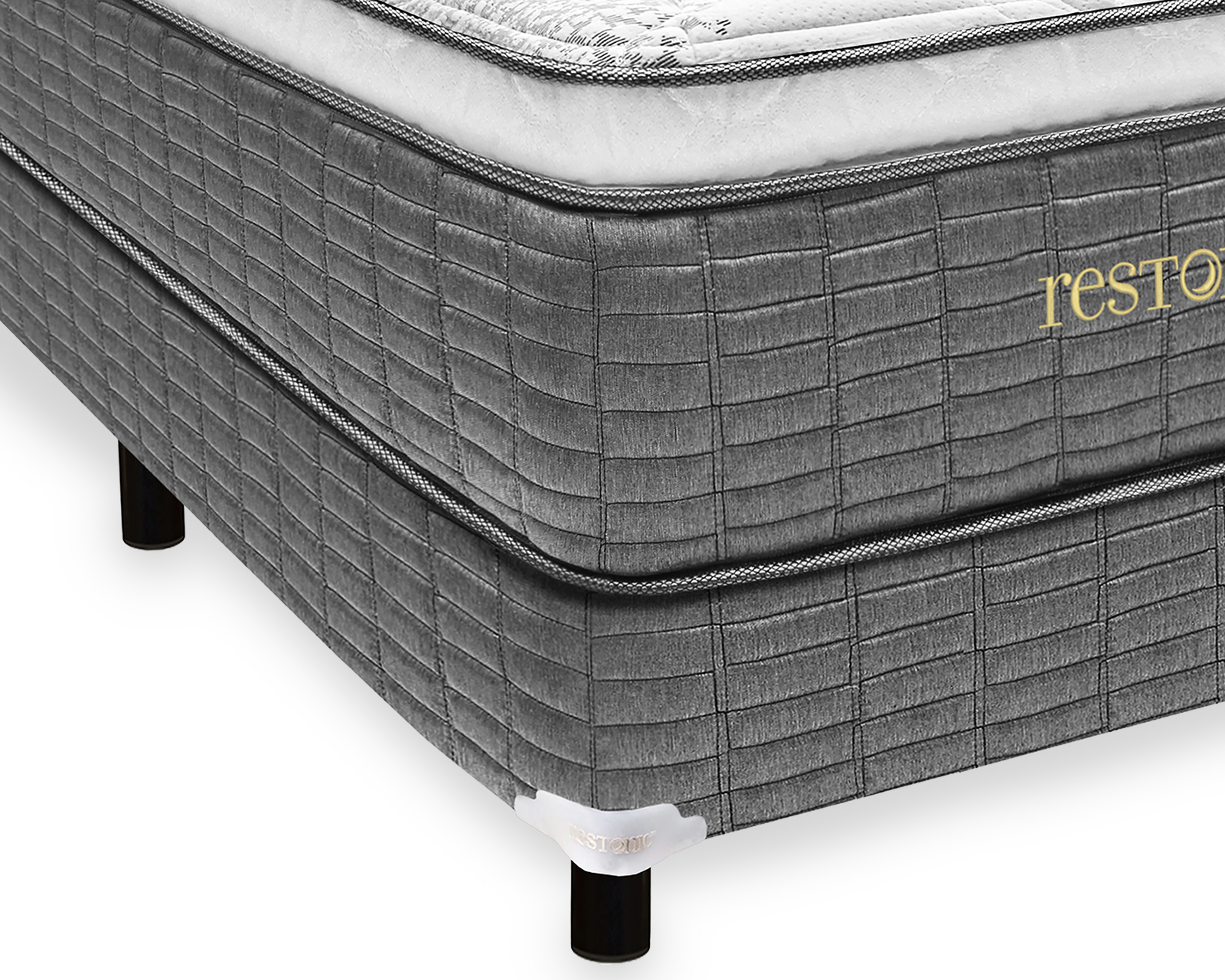 Foto 5 pulgar | Foto 4 | Juego de Colchón y Box Matrimonial Restonic Element