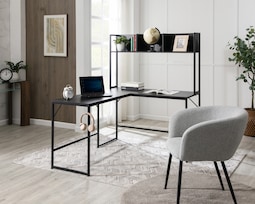 Escritorio de Metal Chairman Tokio Negro