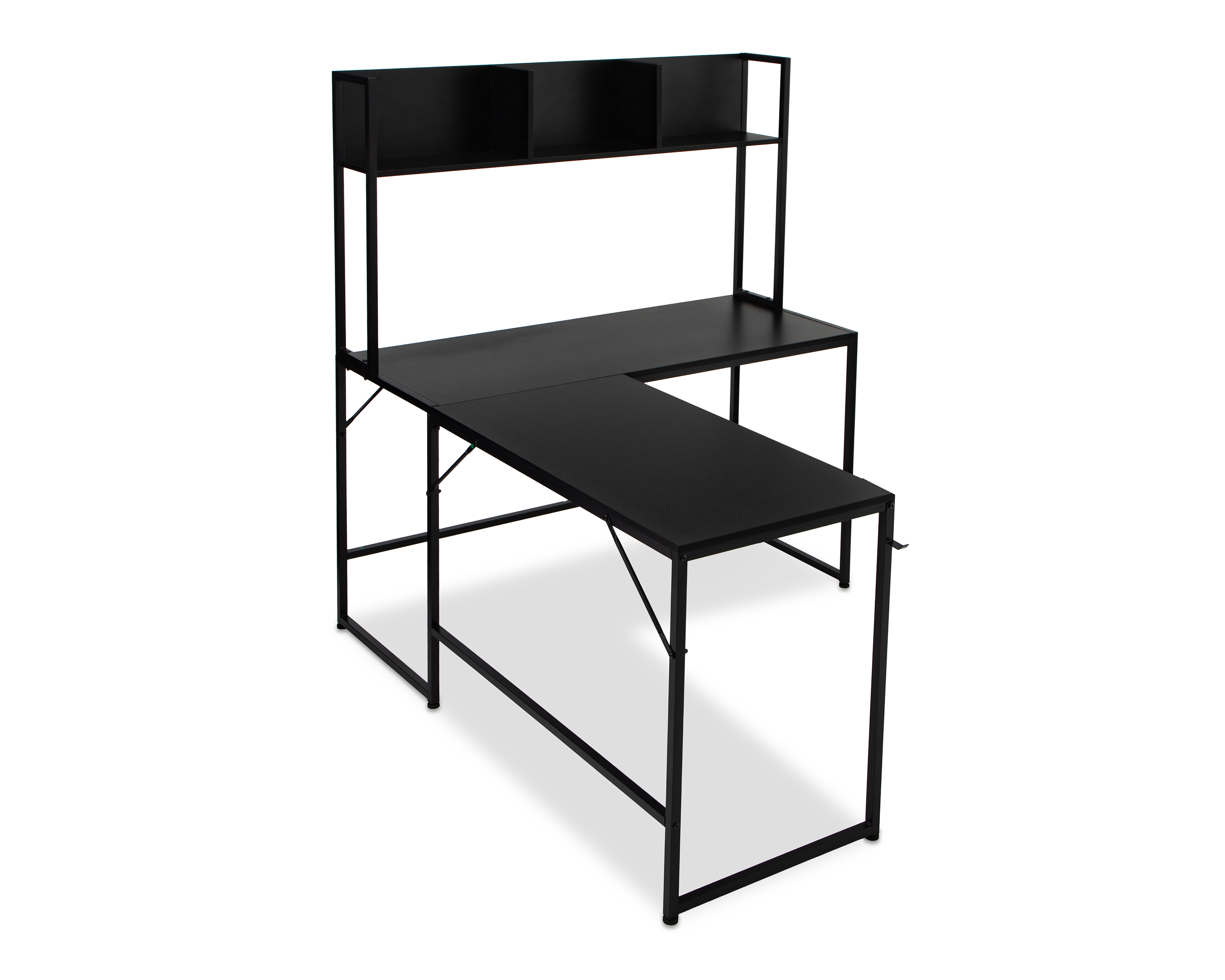 Foto 3 pulgar | Foto 2 | Escritorio de Metal Chairman Tokio Negro