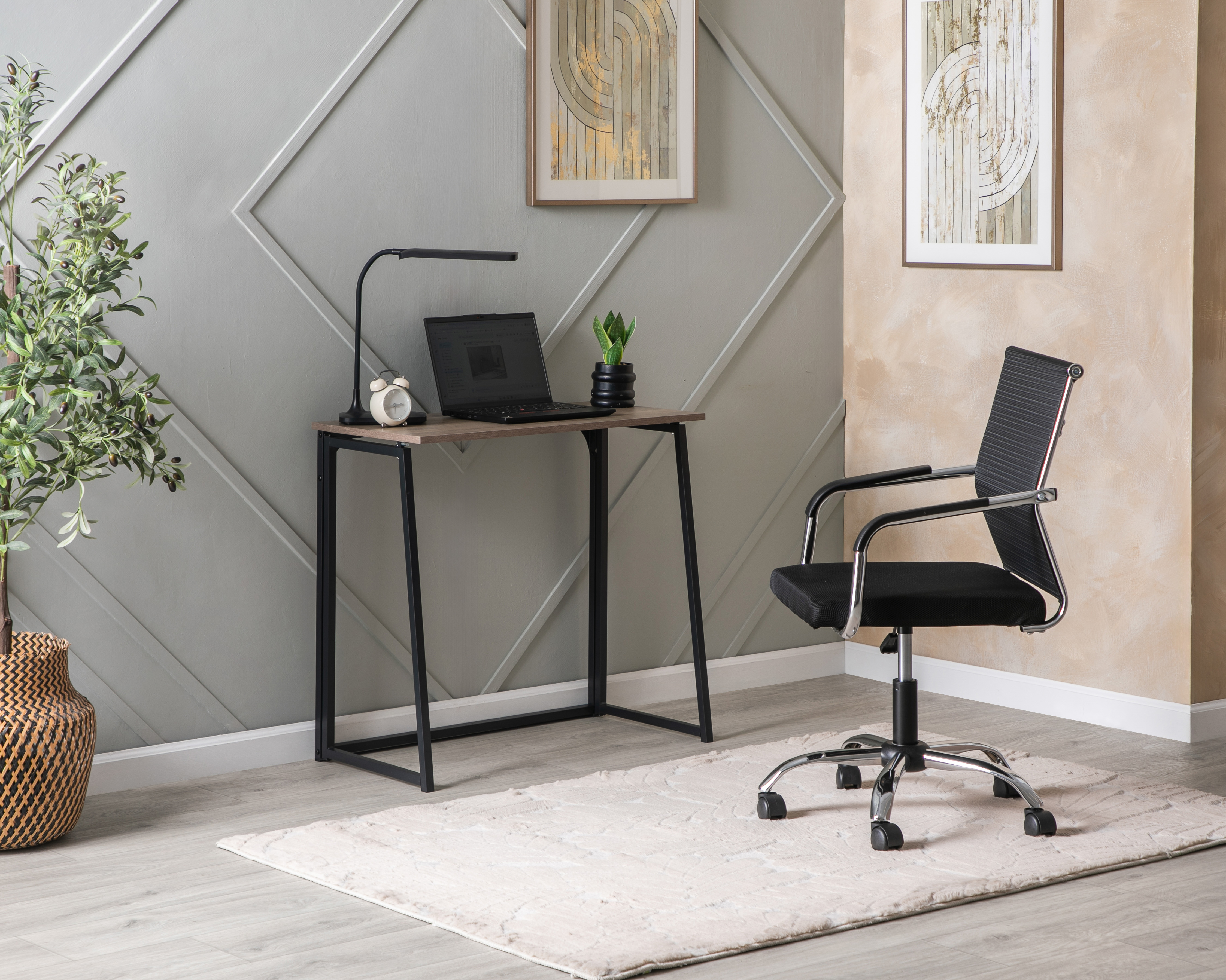 Escritorio de Metal Orlando Café