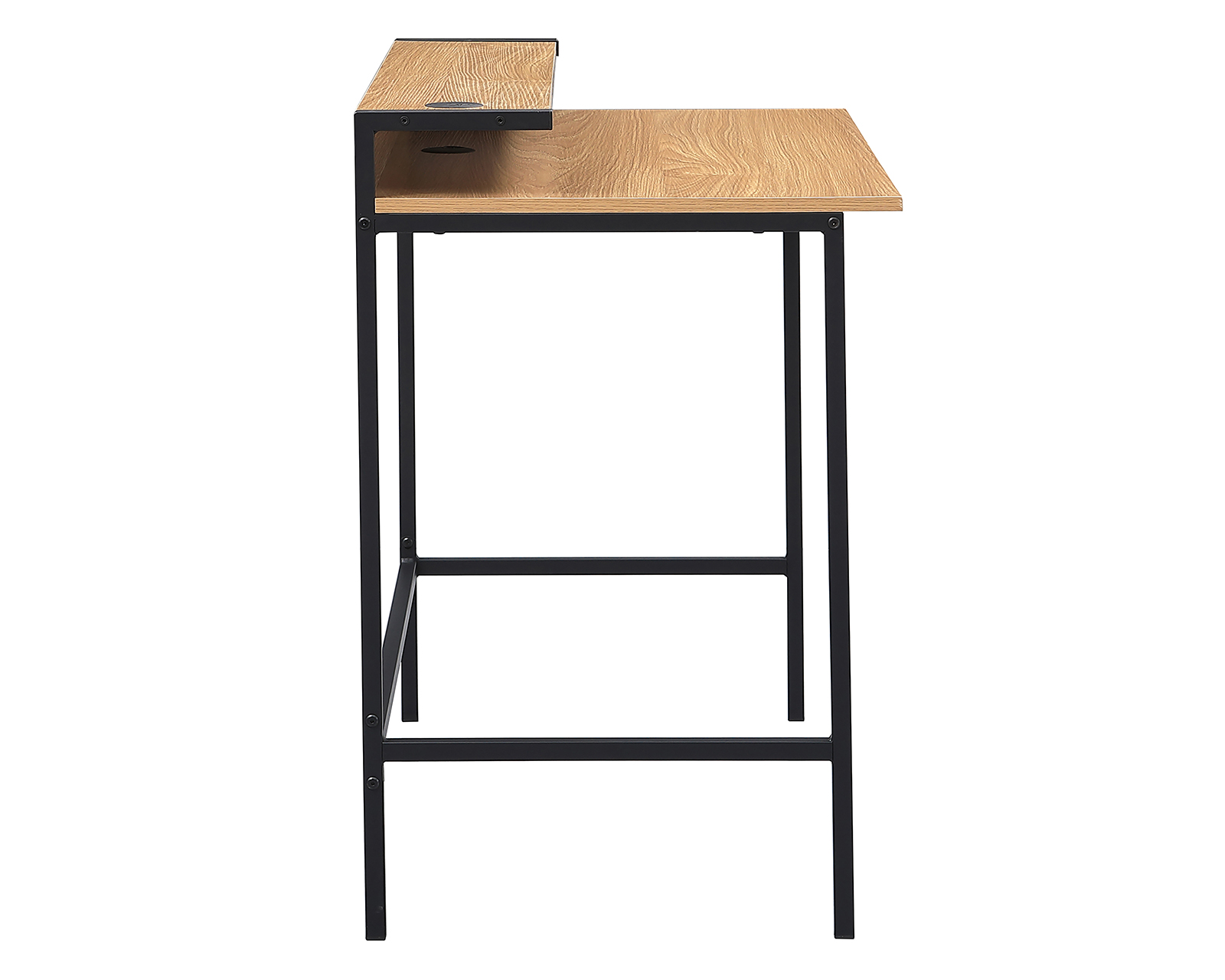 Foto 4 pulgar | Foto 3 | Escritorio de Metal Toledo Roble