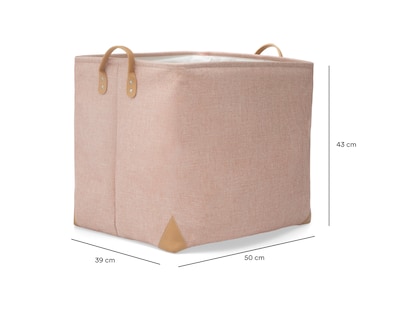 Foto 5 | Foto 5 | Cesto de Almacenamiento Hut International Rosa