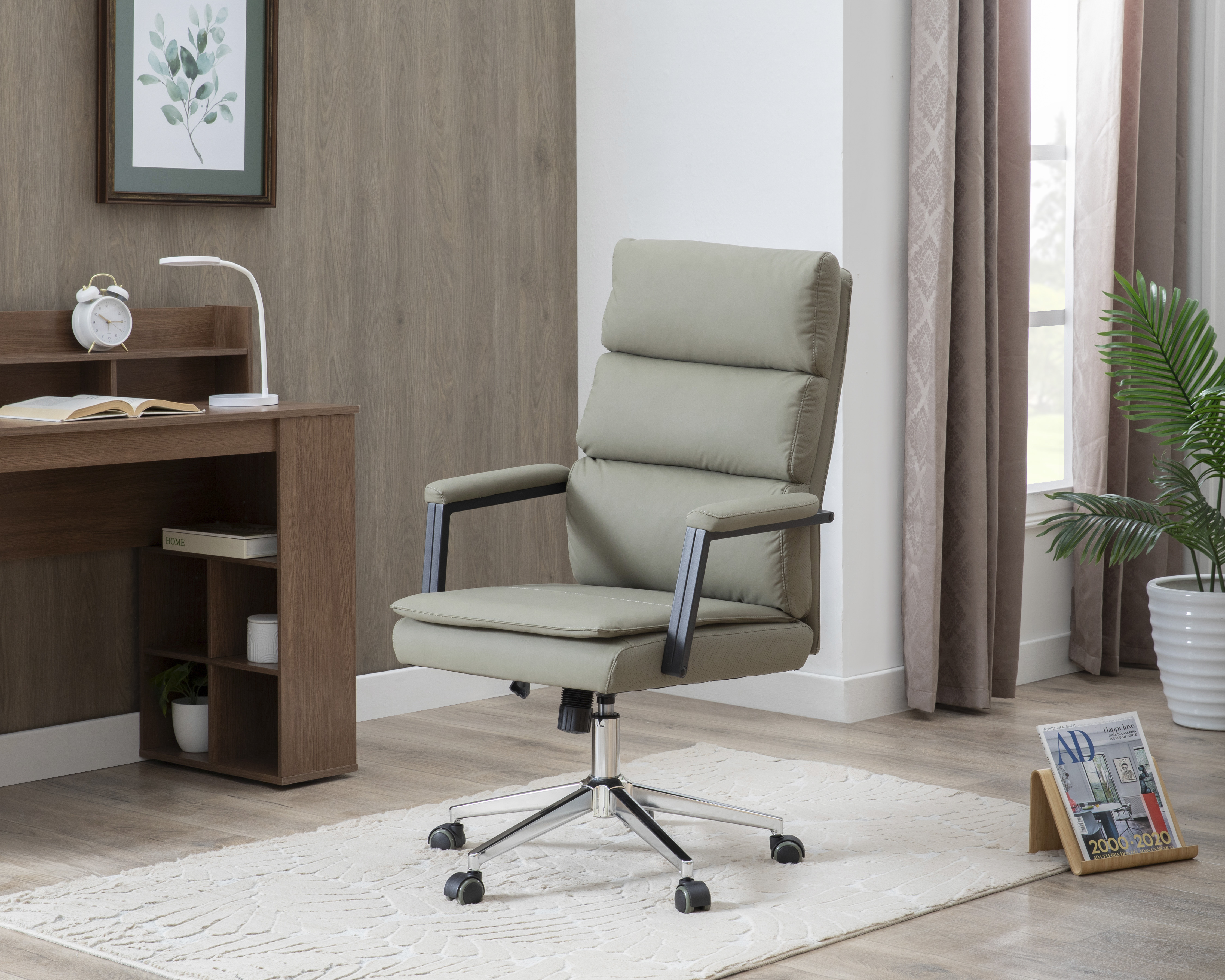 Silla de Oficina Atenas Gris