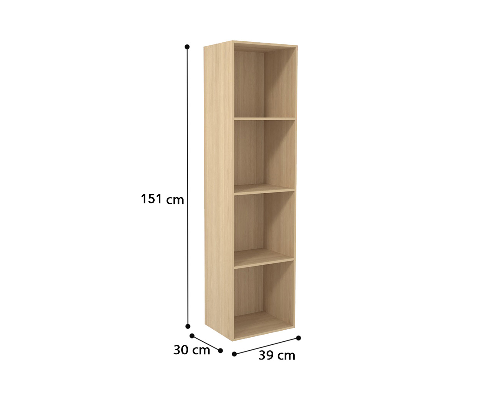 Foto 5 | Foto 5 | Mueble Organizador Mobi Dali Roble