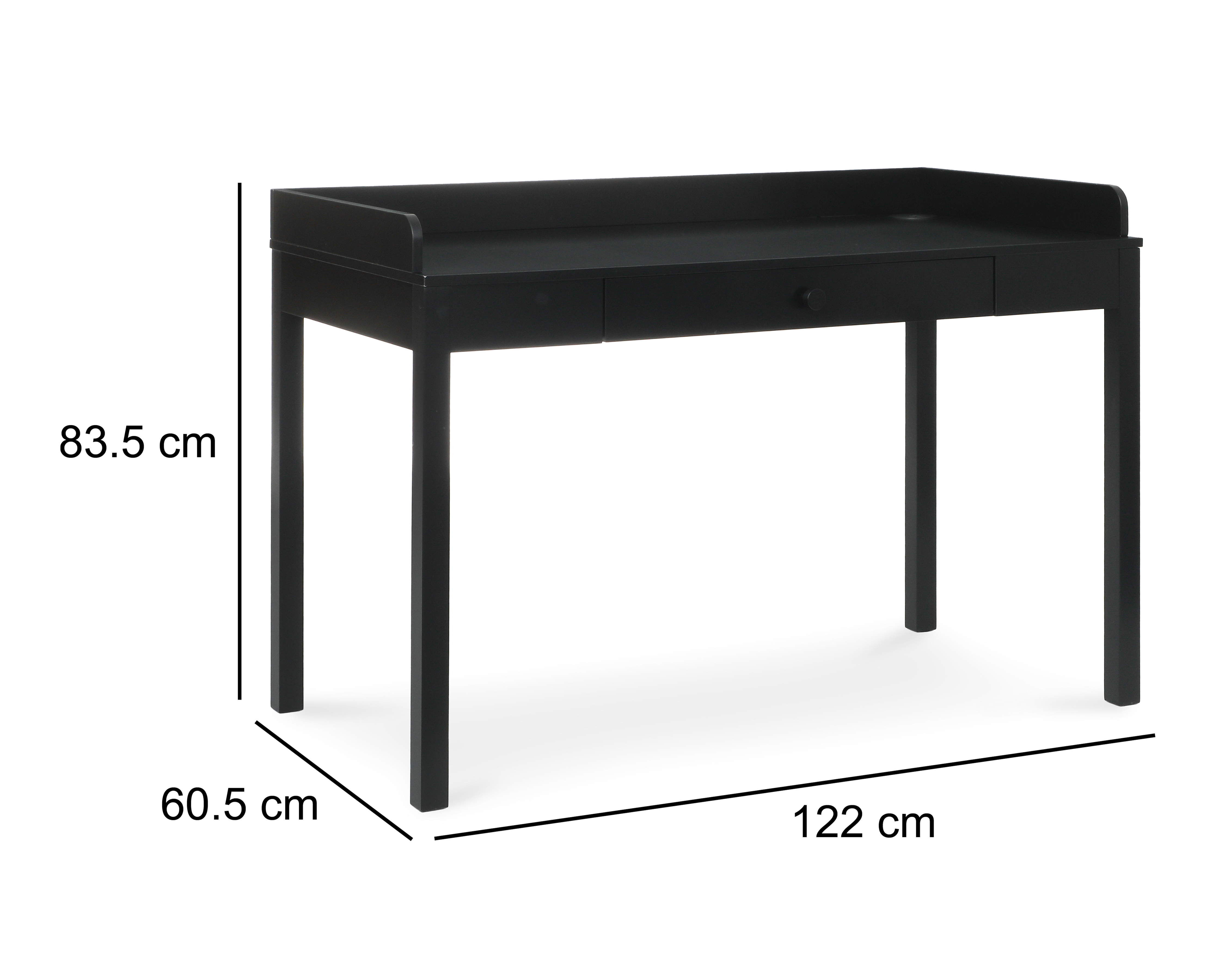 Foto 6 | Foto 6 | Escritorio de Madera Varsovia Negro