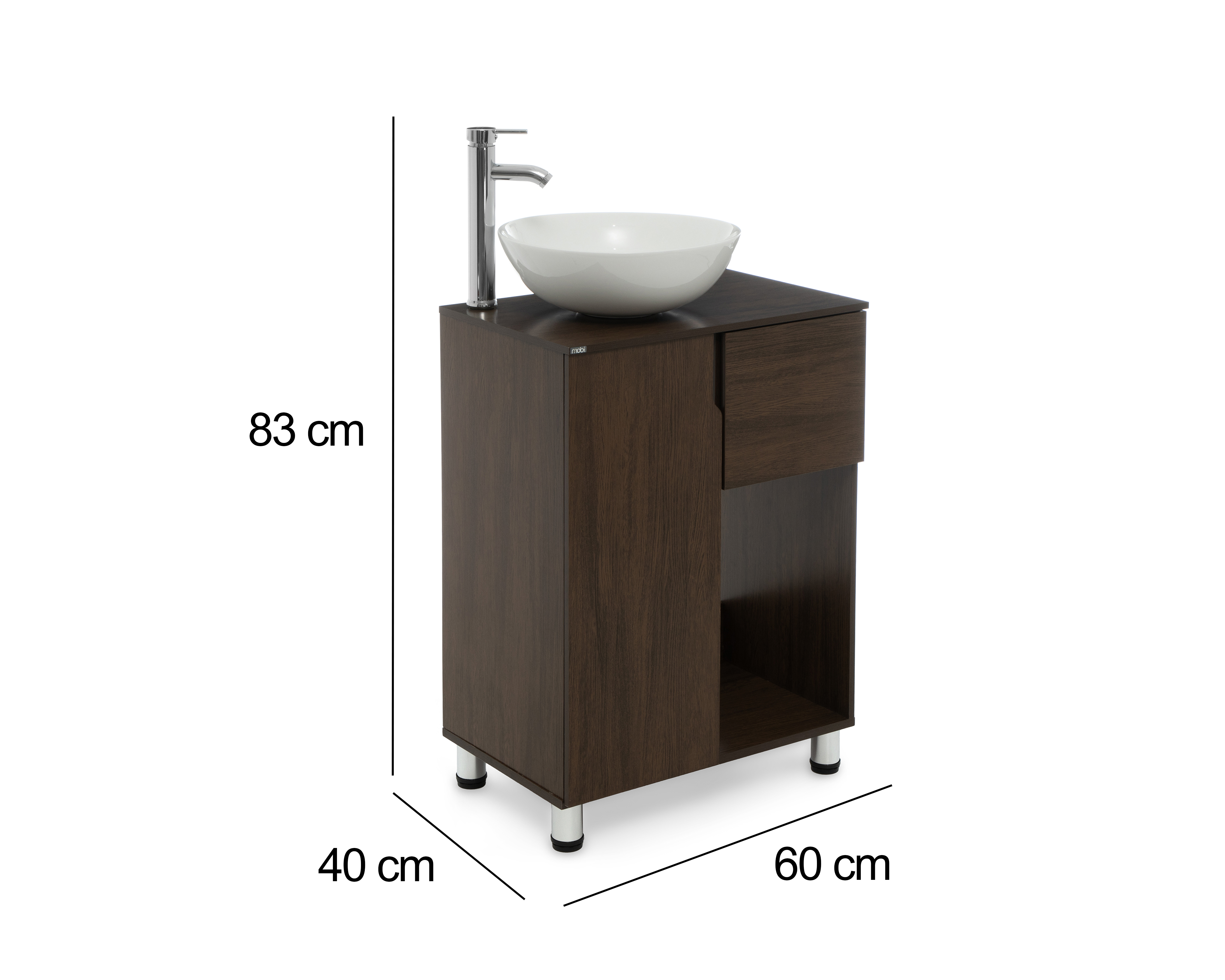 Foto 8 pulgar | Foto 7 | Mueble para Baño Mobi Virginia Tabaco