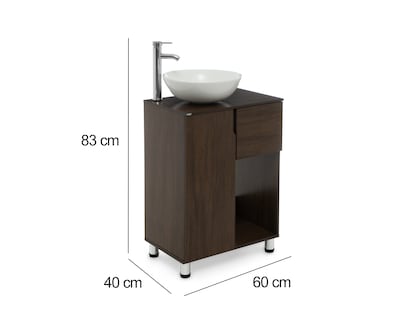 Foto 7 | Foto 7 | Mueble para Baño Mobi Virginia Tabaco