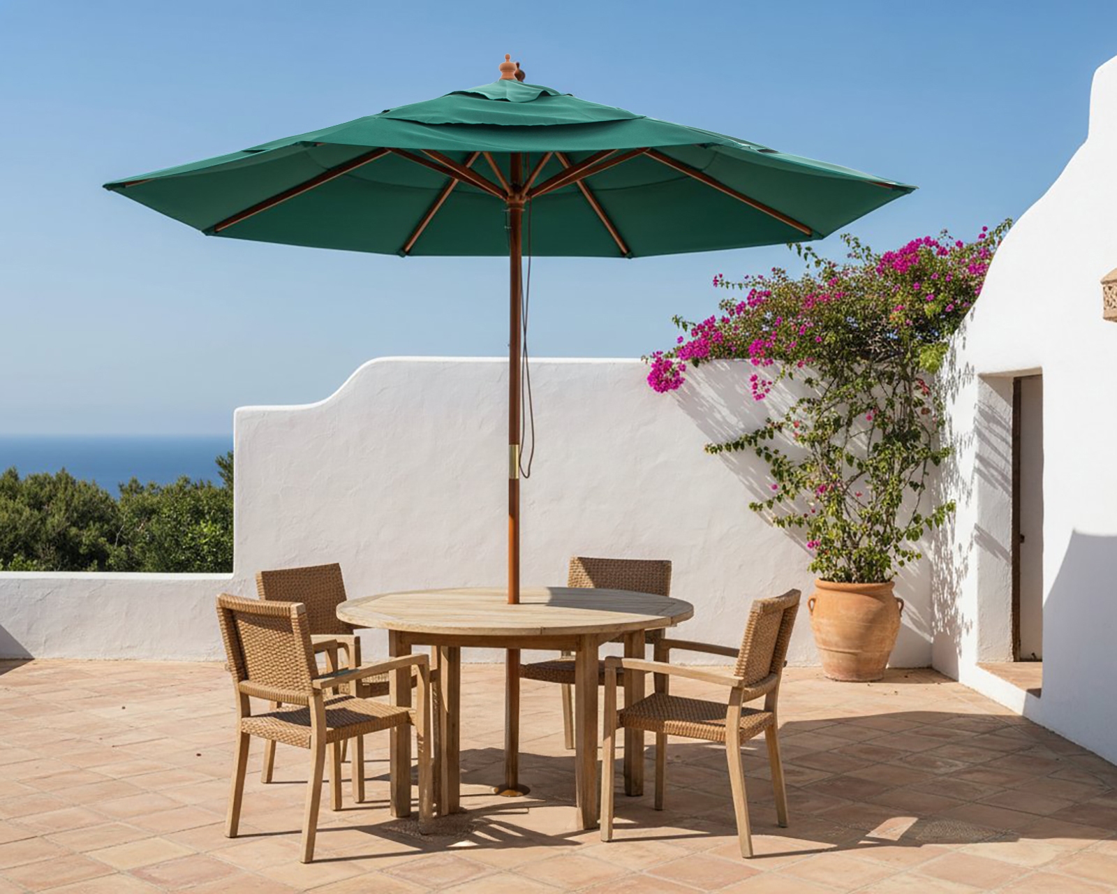 Sombrilla Plegable Congo Namibia 250 x 242 cm