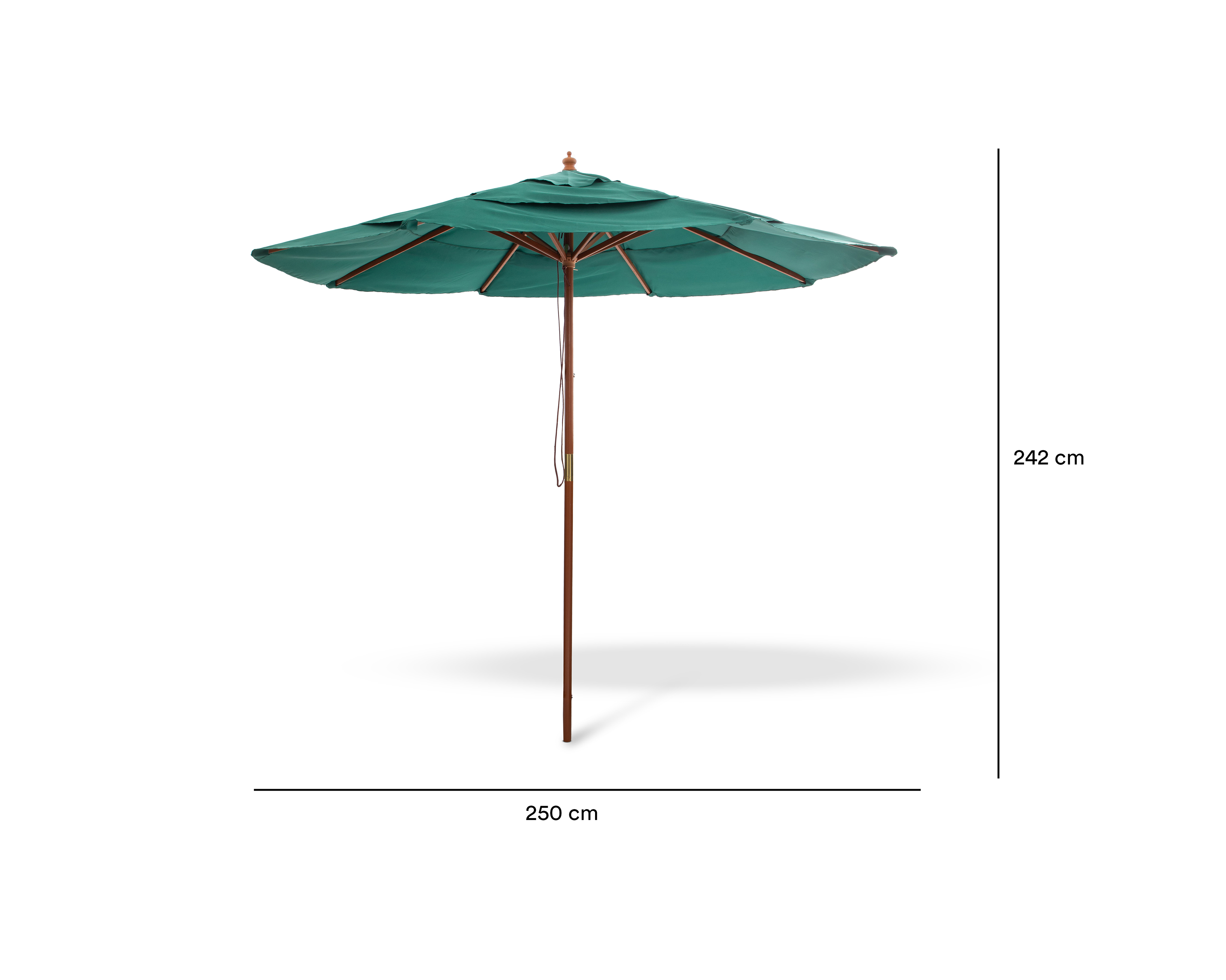 Foto 7 pulgar | Foto 6 | Sombrilla Plegable Congo Namibia 250 x 242 cm