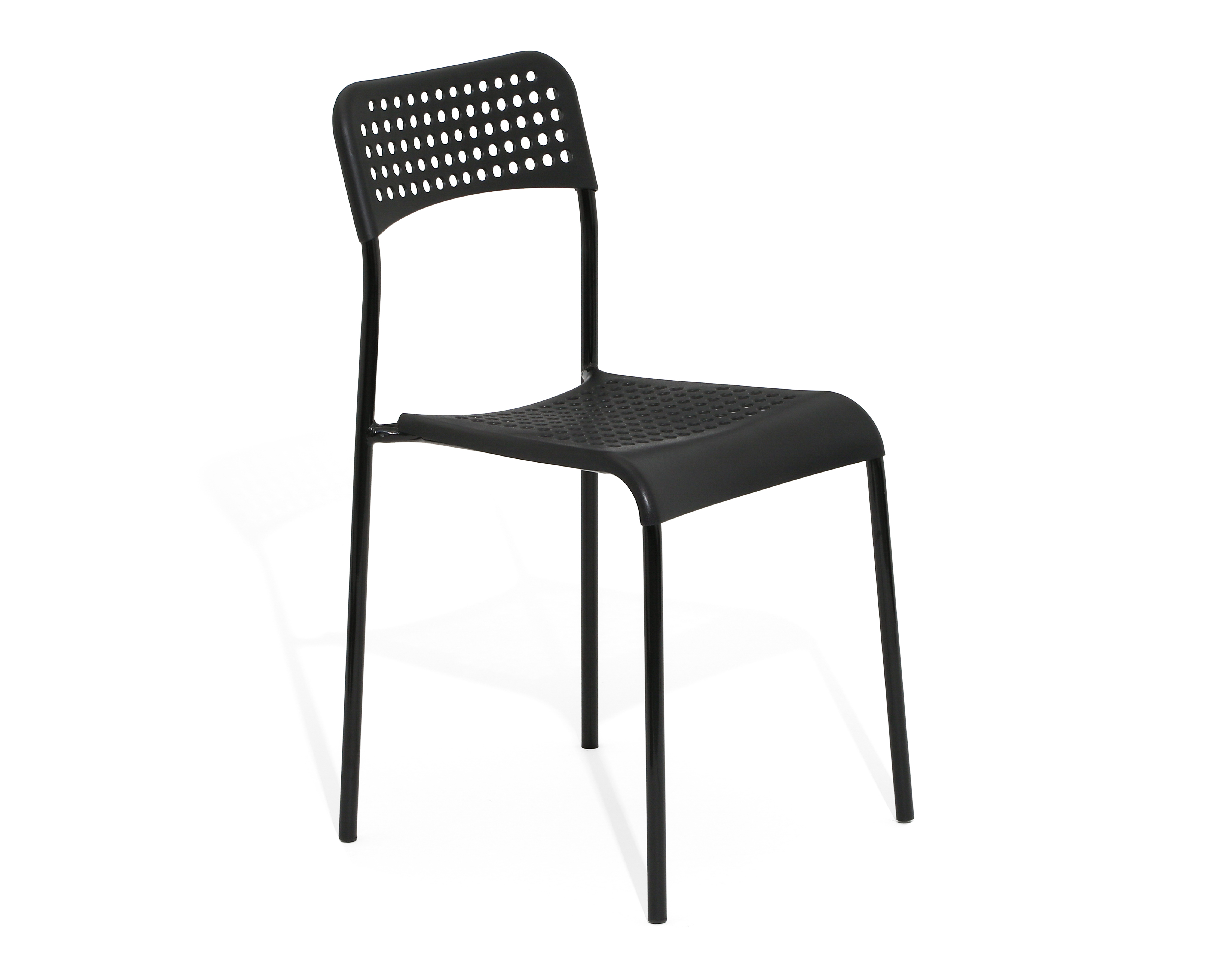 Foto 3 pulgar | Foto 2 | Silla de Plástico Congo Campeche Negra