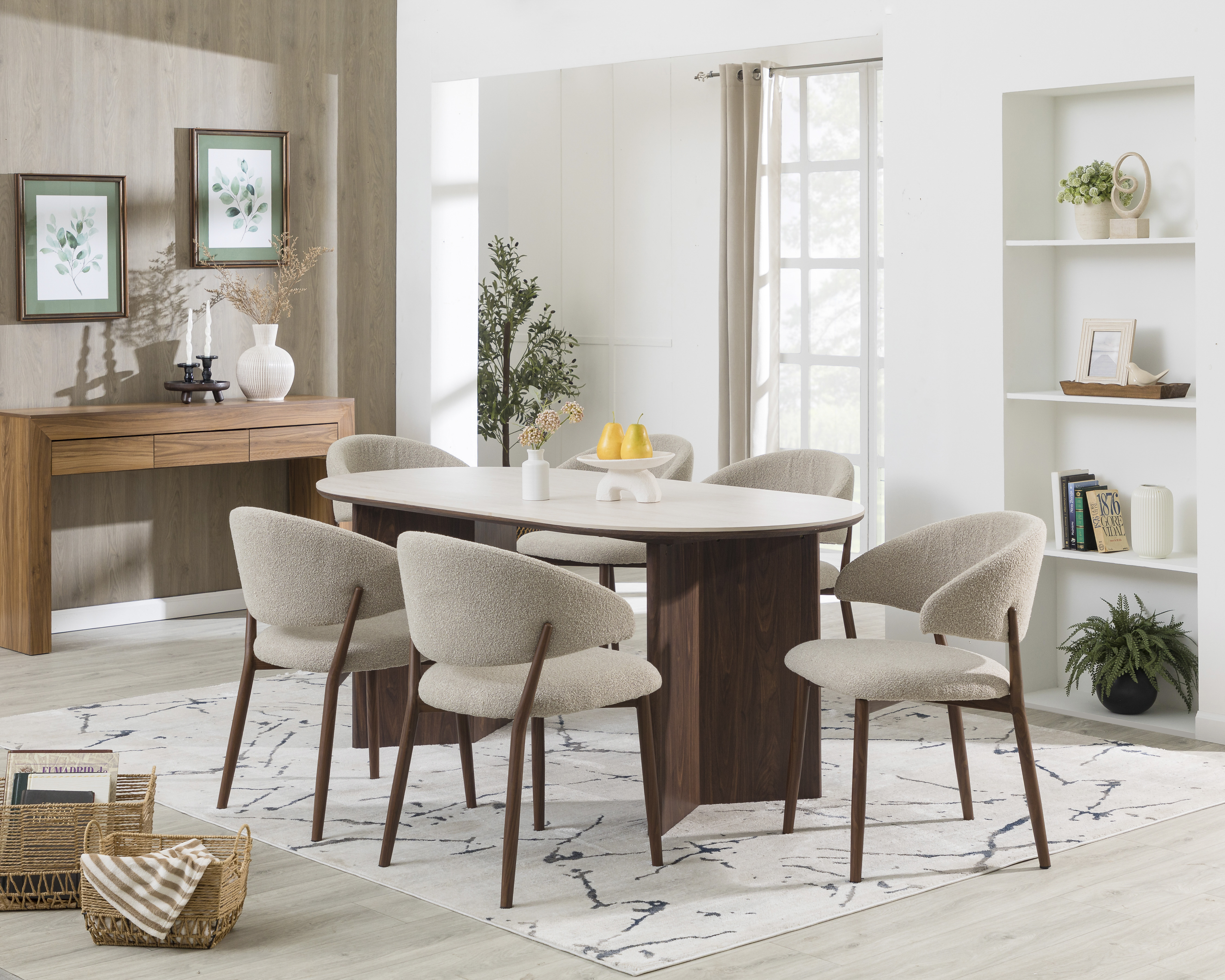 Comedor Anguilla con 6 Sillas