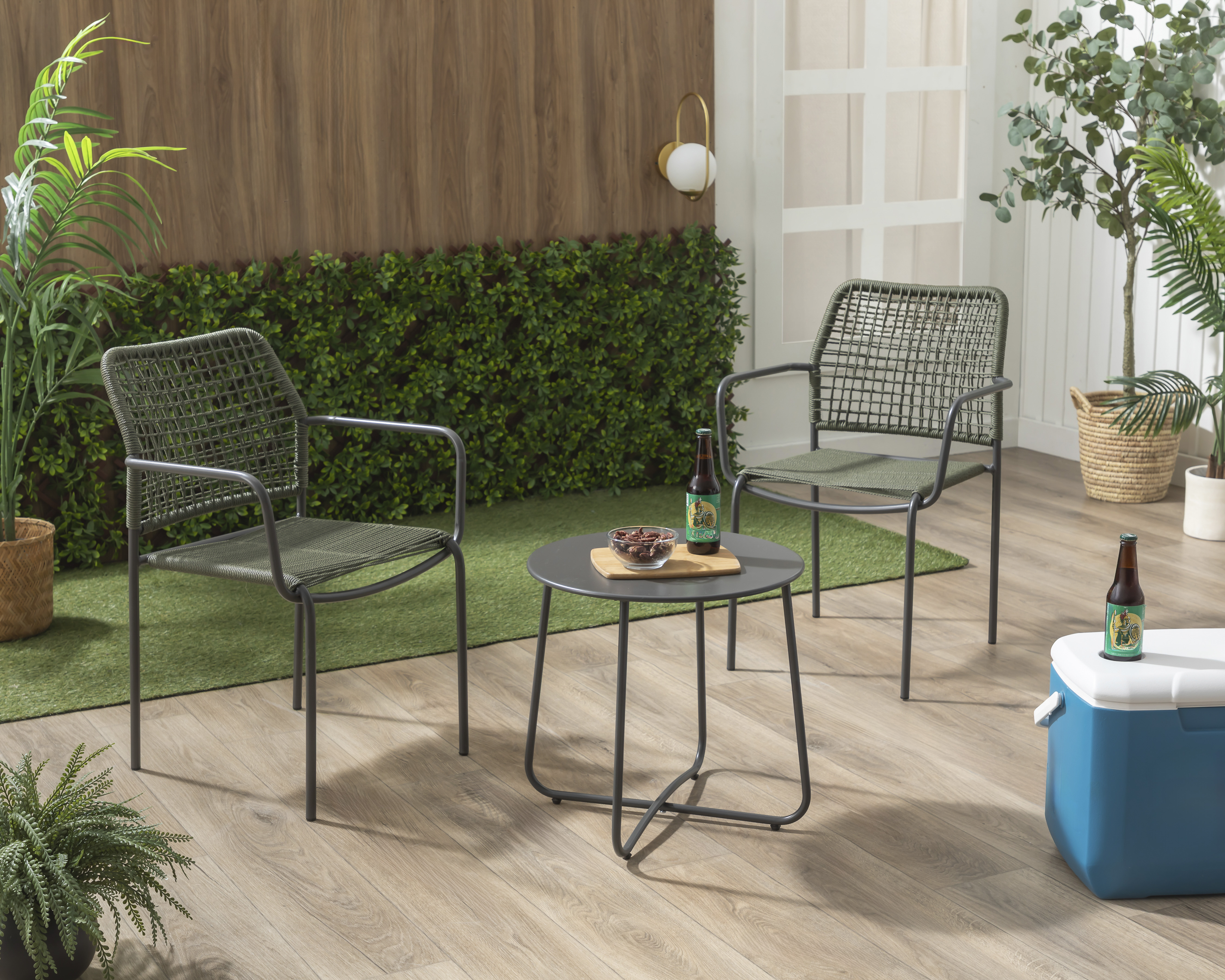 Foto 2 pulgar | Foto 1 | Juego de Jardín Verde Congo Copacabana 3 Piezas