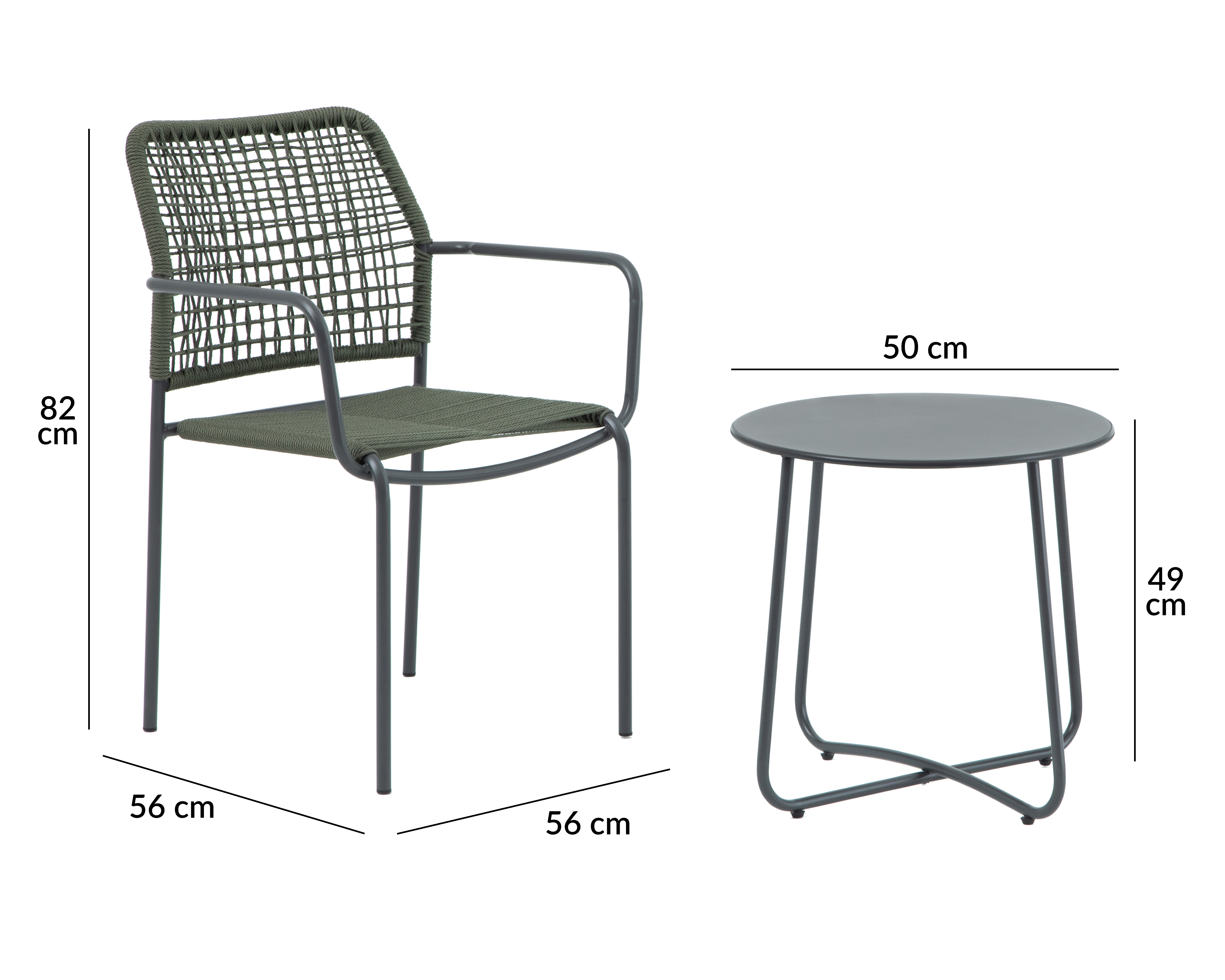 Foto 7 pulgar | Foto 6 | Juego de Jardín Verde Congo Copacabana 3 Piezas