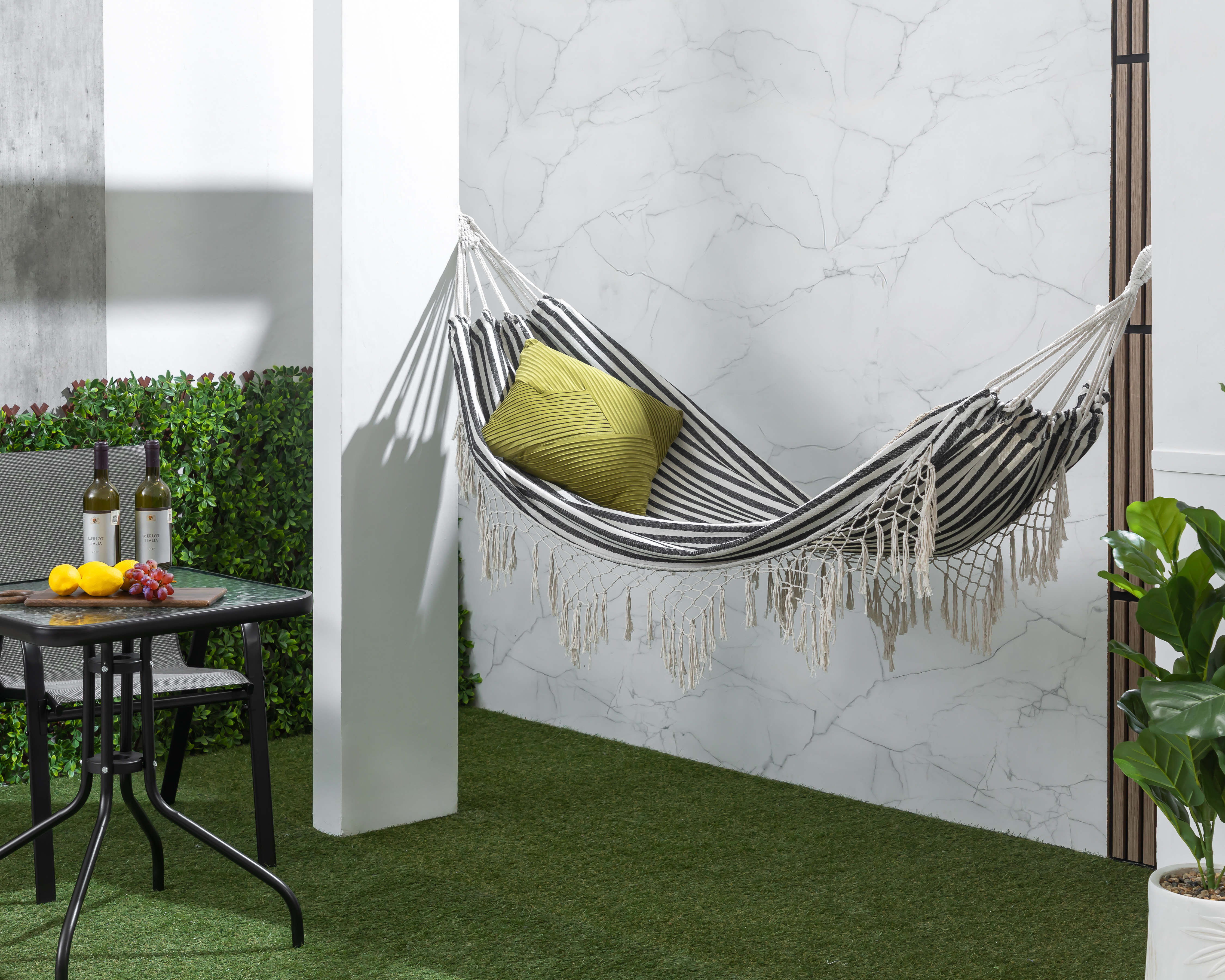 Foto 2 pulgar | Foto 1 | Hamaca con Flecos Congo Florida