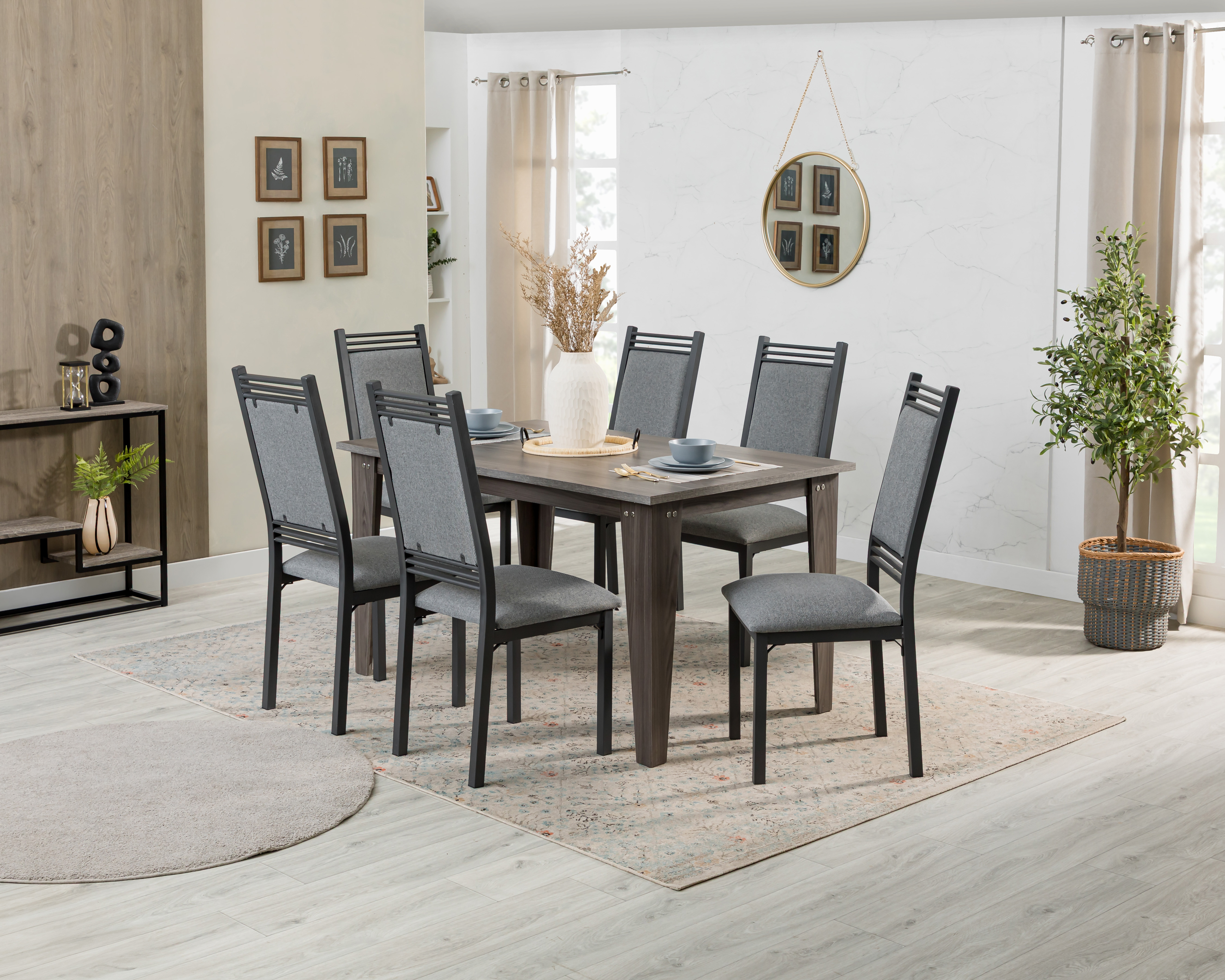 Comedor Elena con 6 Sillas