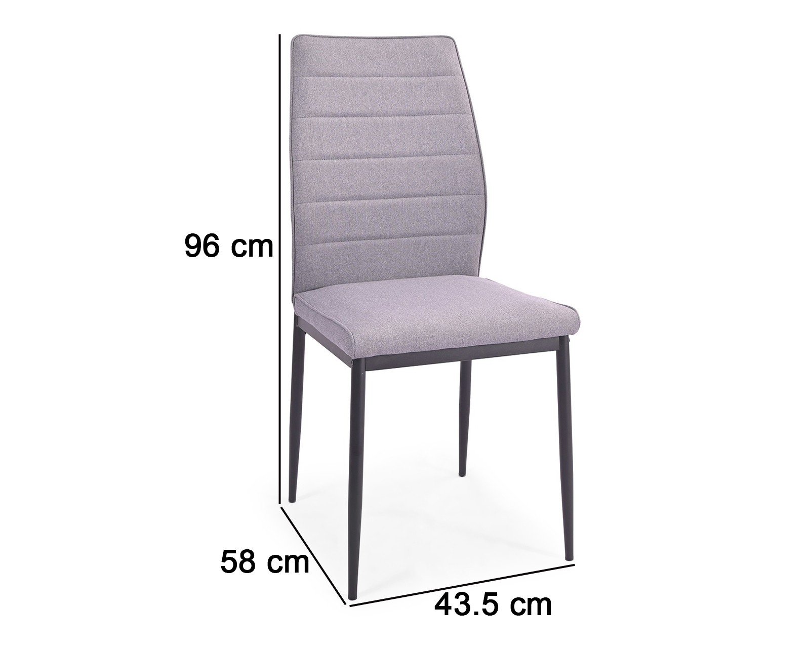 Foto 8 | Foto 8 | Silla de Metal Ikal Juliana Gris