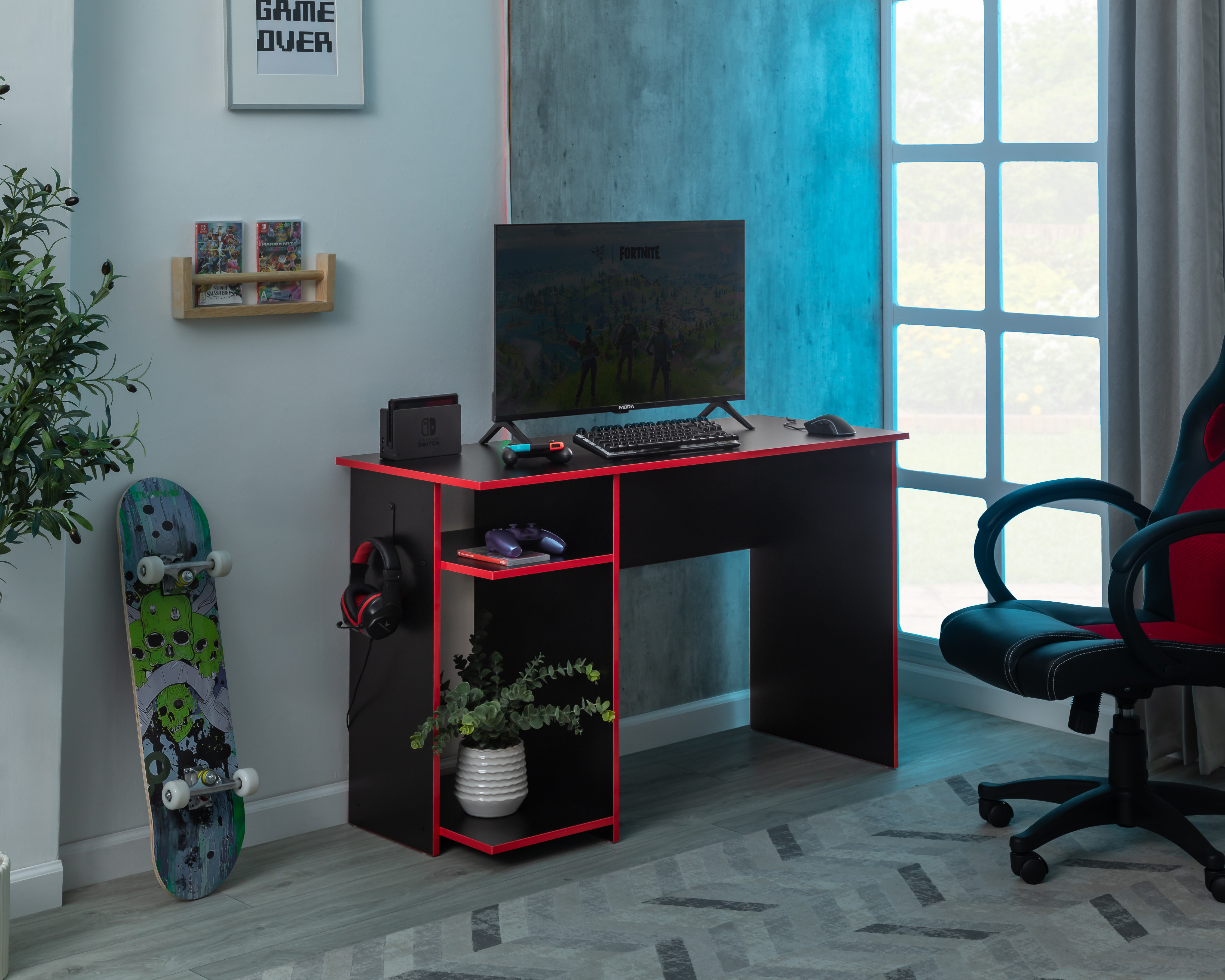 Escritorio Gamer Gamecraft Negro