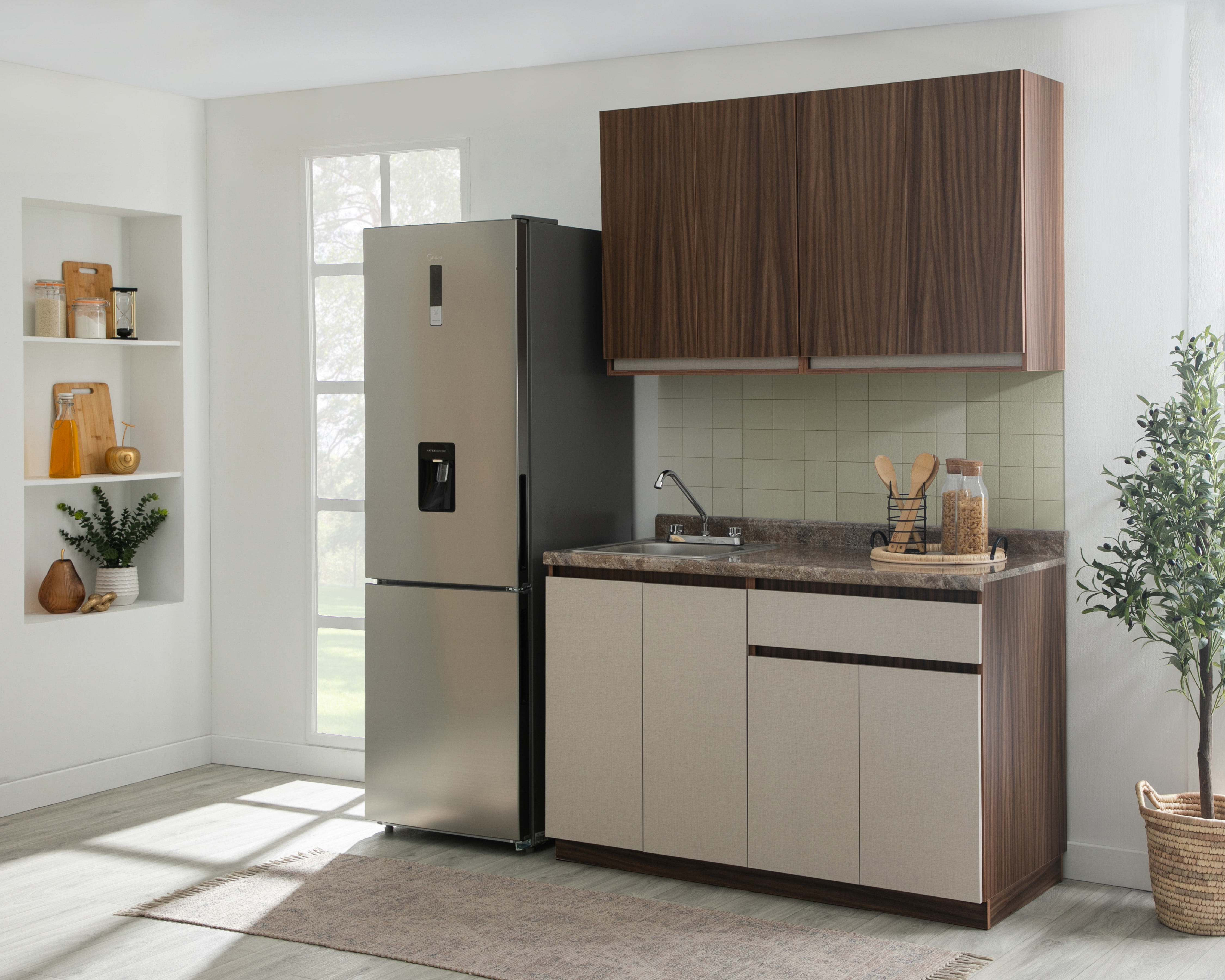 Cocina Integral Tulum Multicolor 215 cm