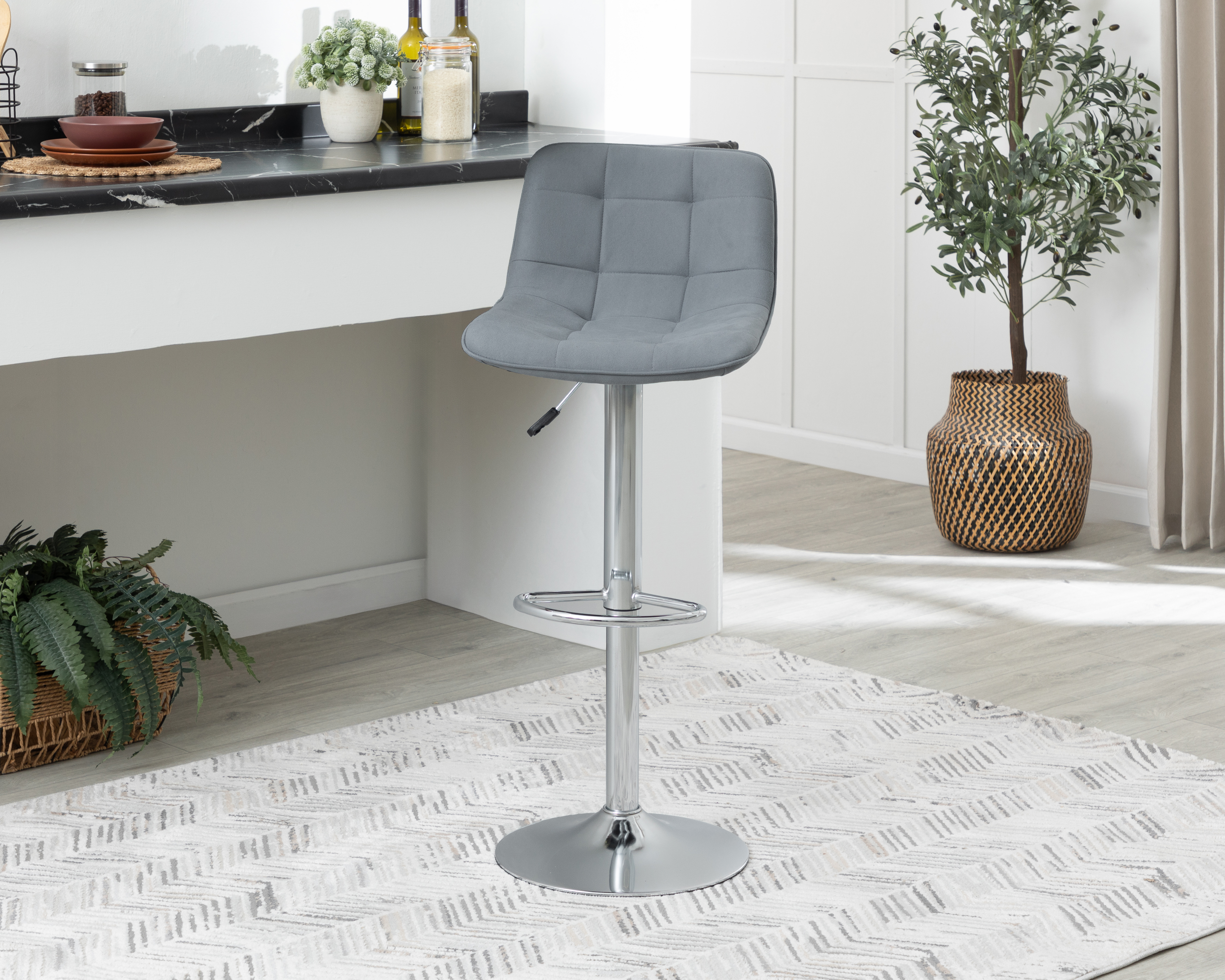 Foto 1 | Foto 1 | Banco de Metal Ikal Macedonia Gris