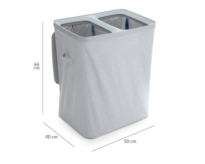 Foto 5 | Foto 5 | Cesto de Lavandería +Simple Gris