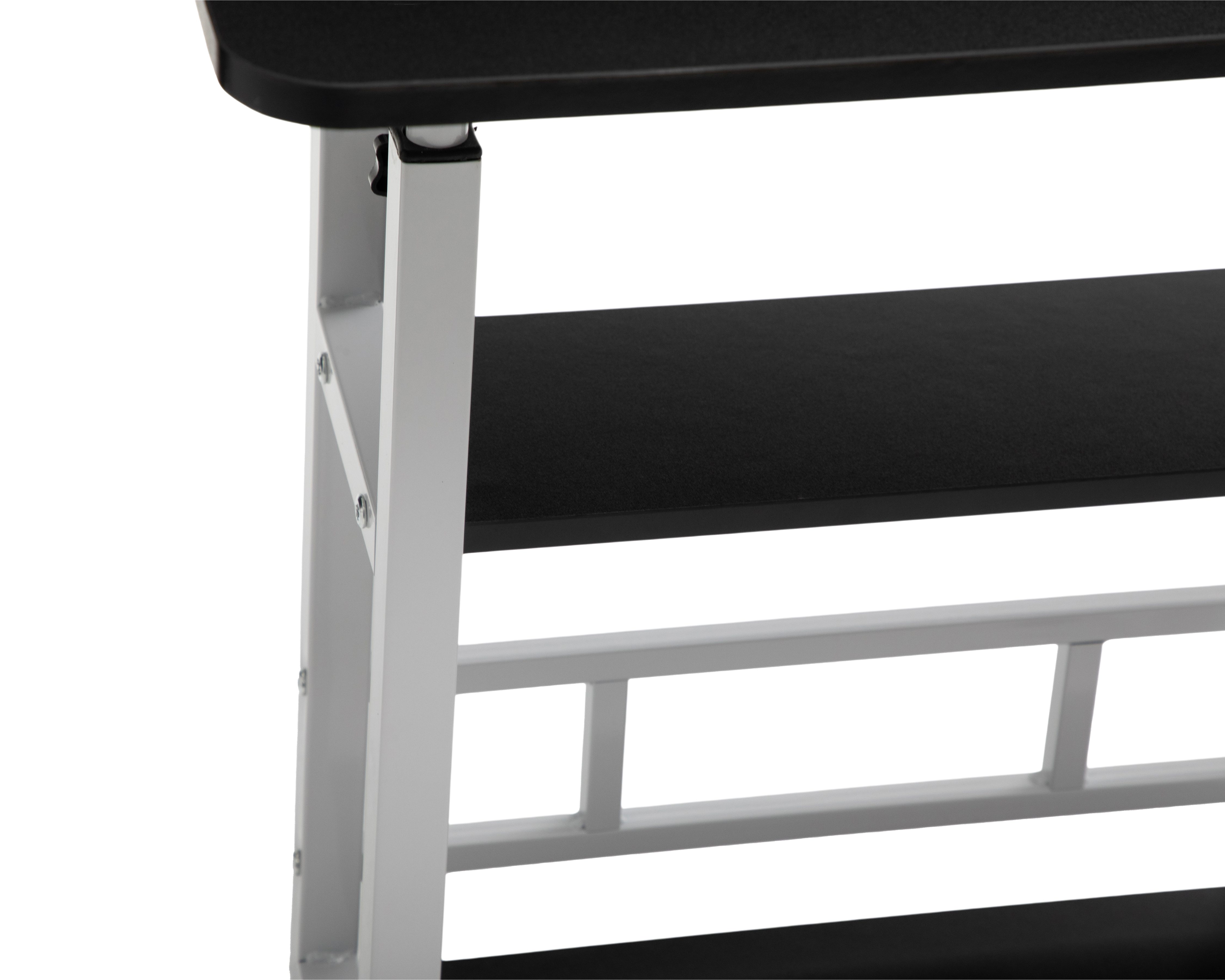 Foto 5 | Foto 5 | Escritorio Ajustable de Metal Lorena Negro