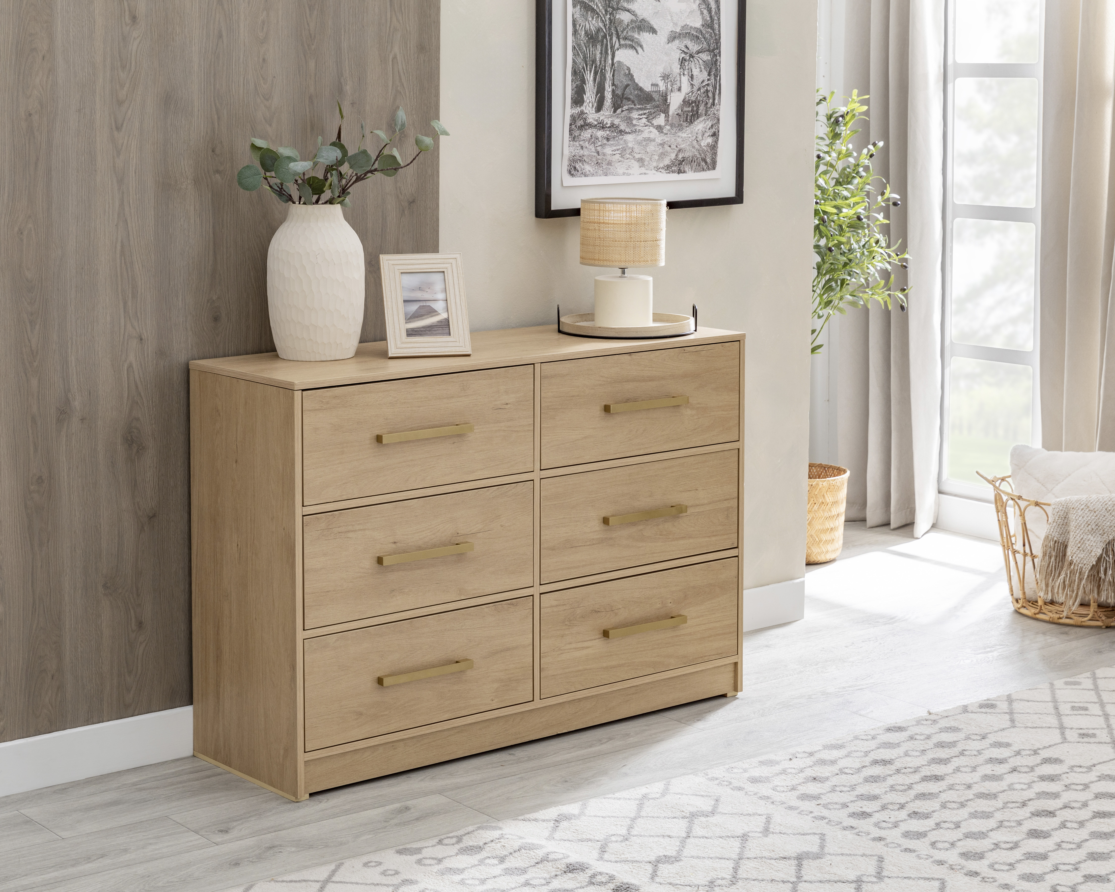 Cómoda Monarca Roble 120 cm