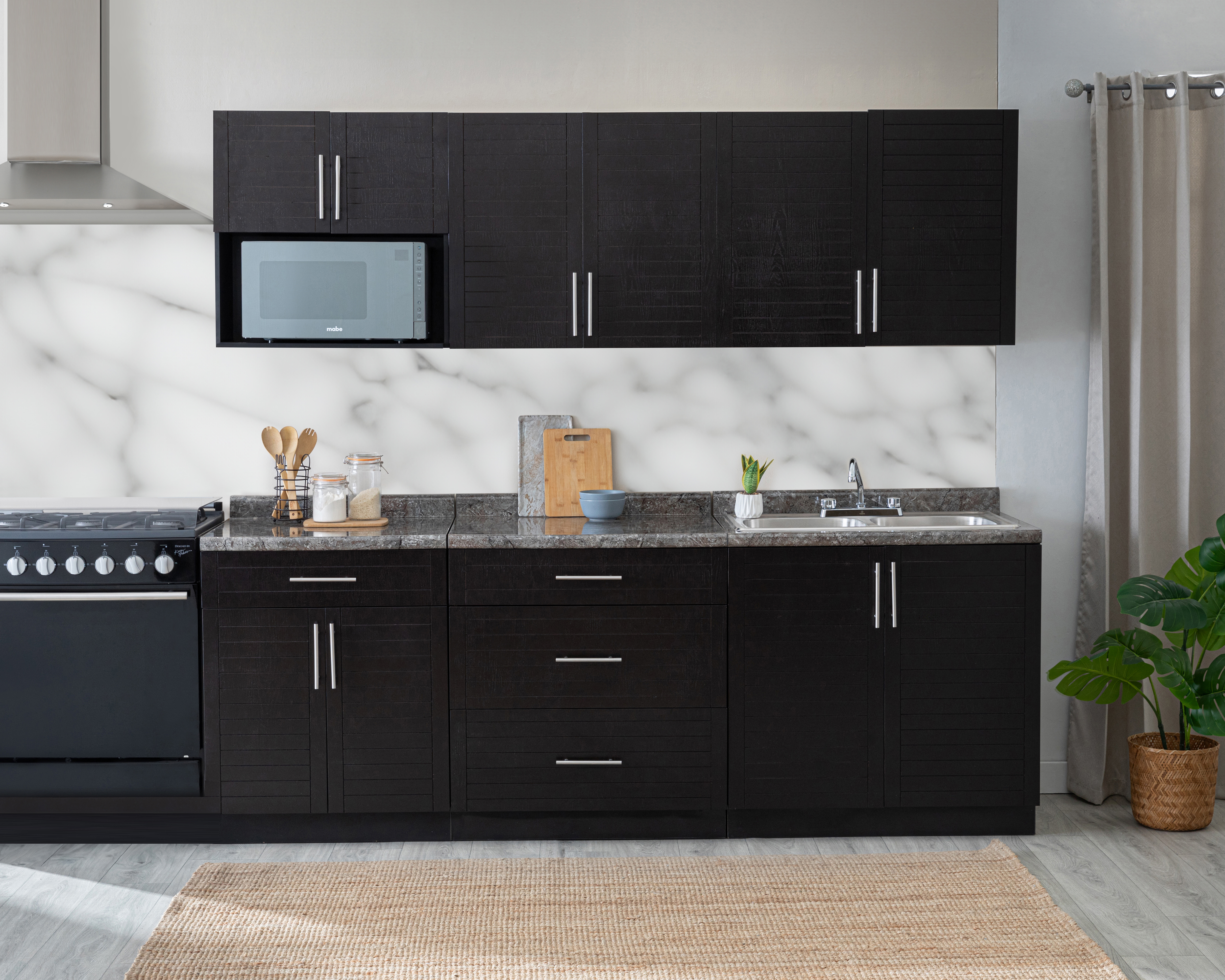 Cocina Integral Córdoba Café 240 cm