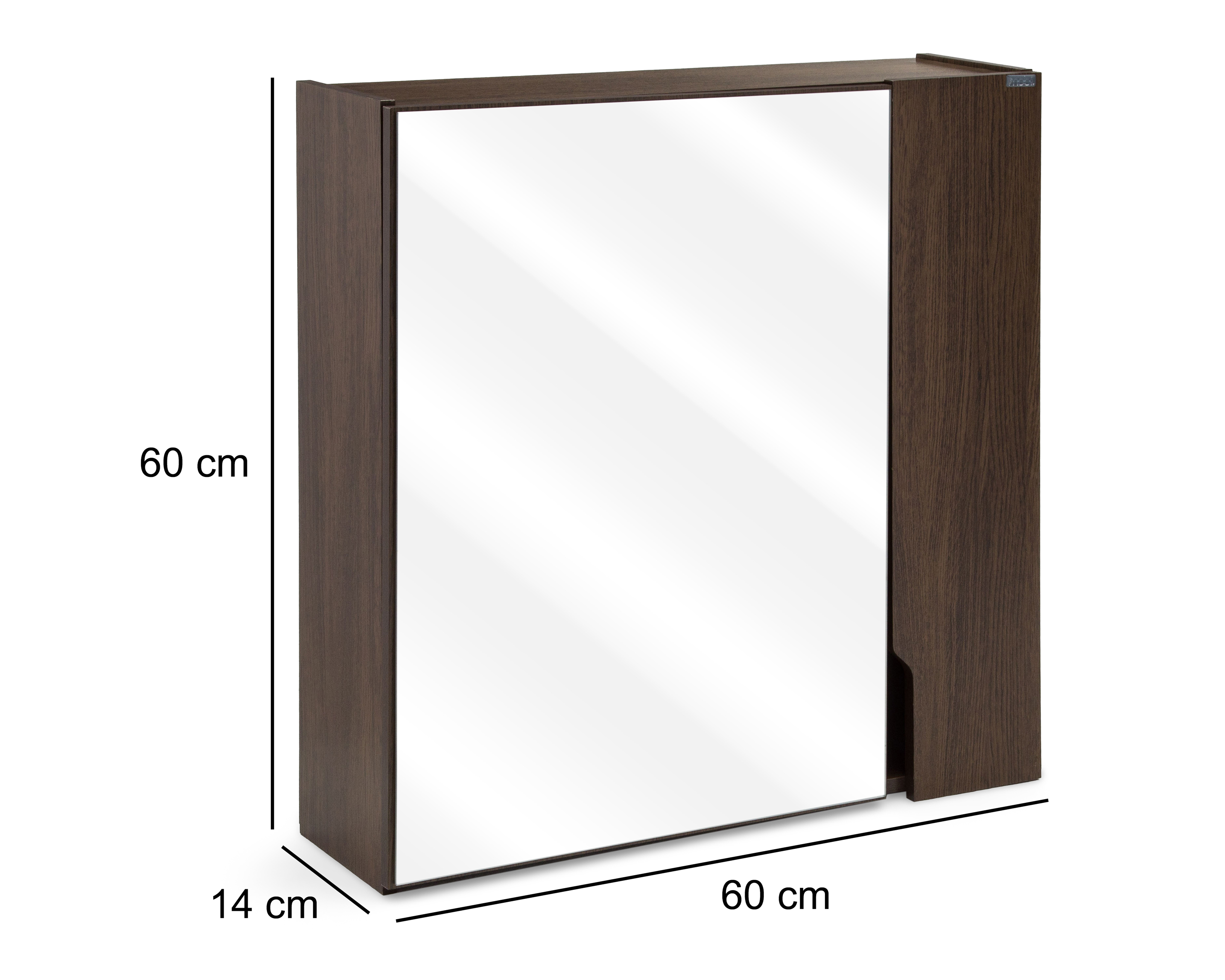 Foto 7 | Foto 7 | Mueble para Baño Mobi Virginia Tabaco con Espejo