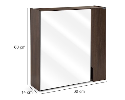 Foto 7 | Foto 7 | Mueble para Baño Mobi Virginia Tabaco con Espejo