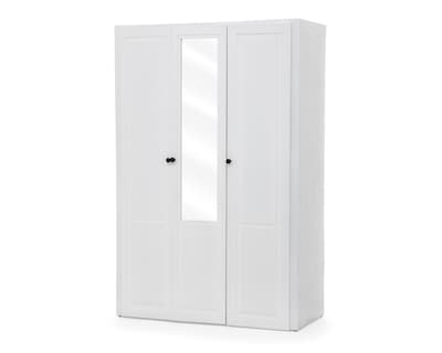 Foto 2 | Foto 2 | Ropero de Madera con Espejo CMD Muebles Montecarlo Blanco 180 cm