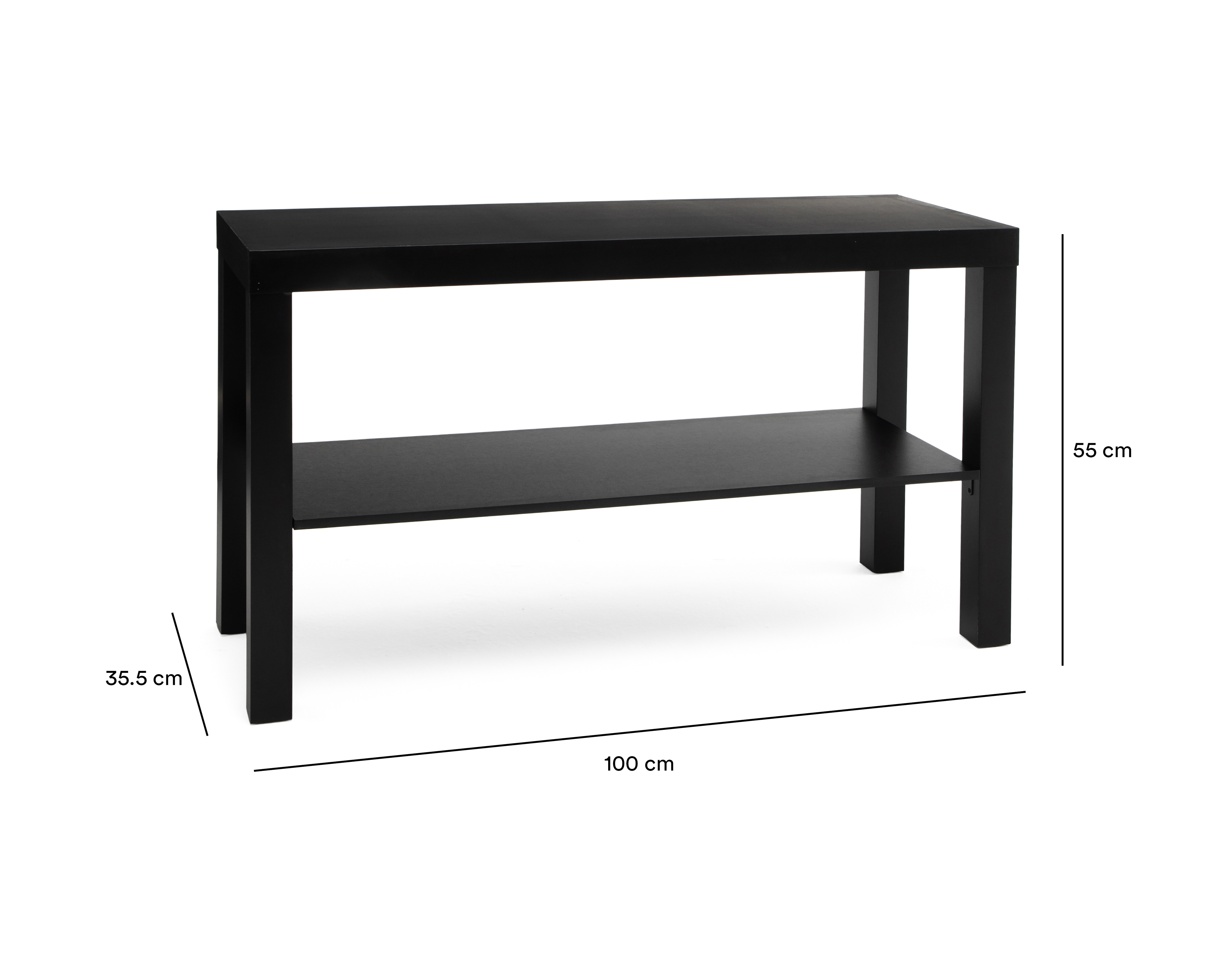 Foto 6 | Foto 6 | Mesa para TV Negra +Simple July