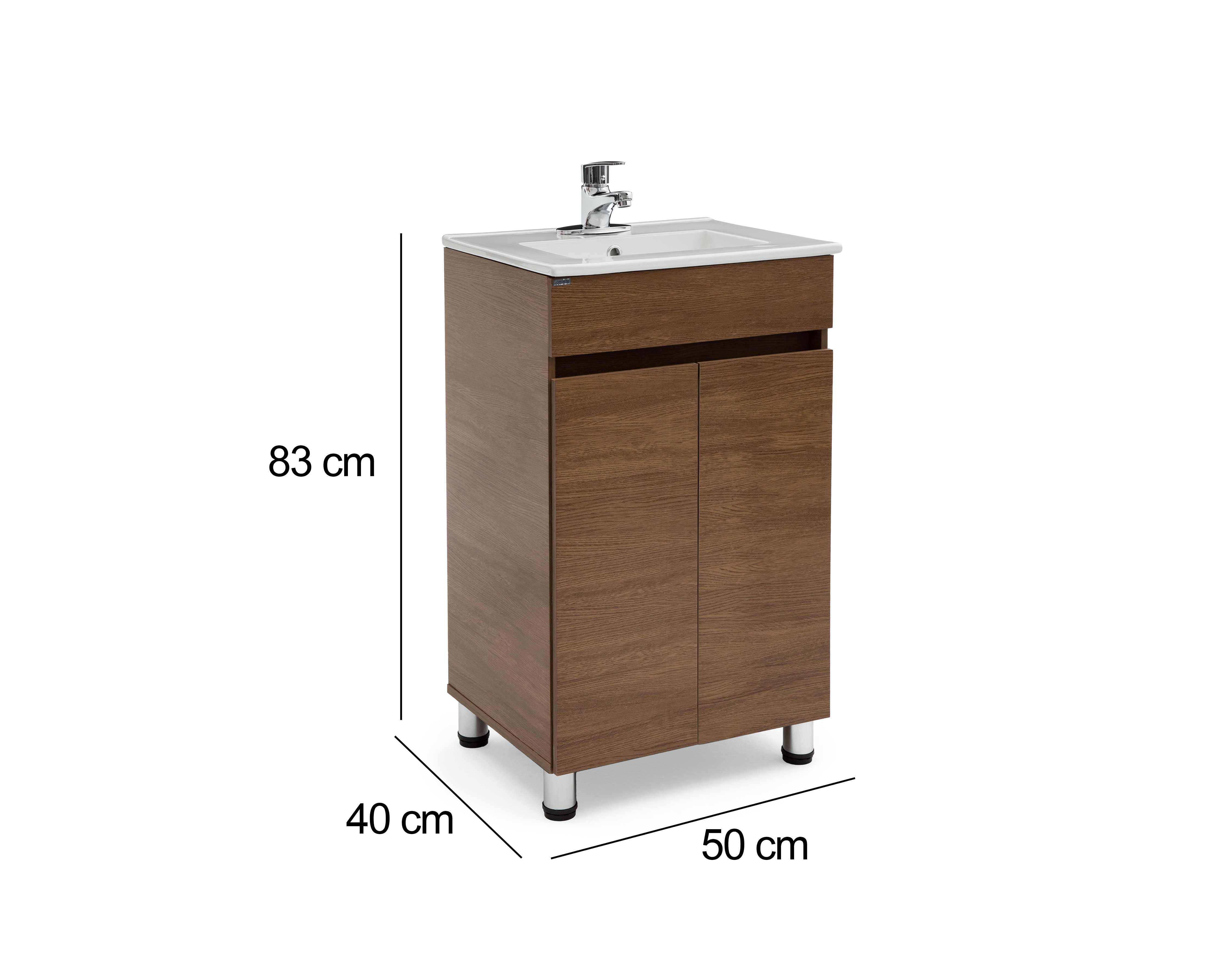 Foto 7 | Foto 7 | Mueble para Baño Mobi Dakota Nogal