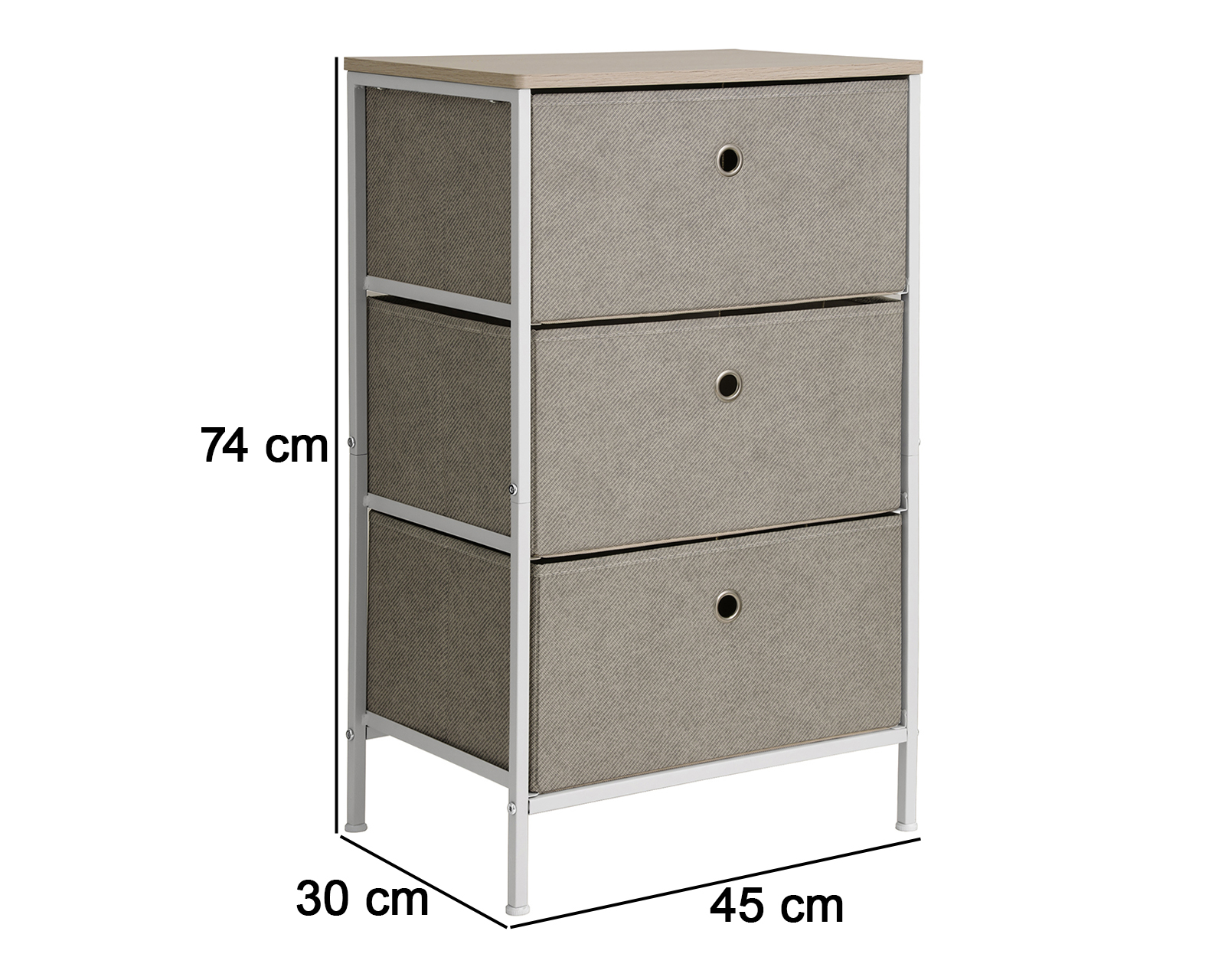 Foto 5 pulgar | Foto 4 | Mueble Organizador +Simple Abel Beige