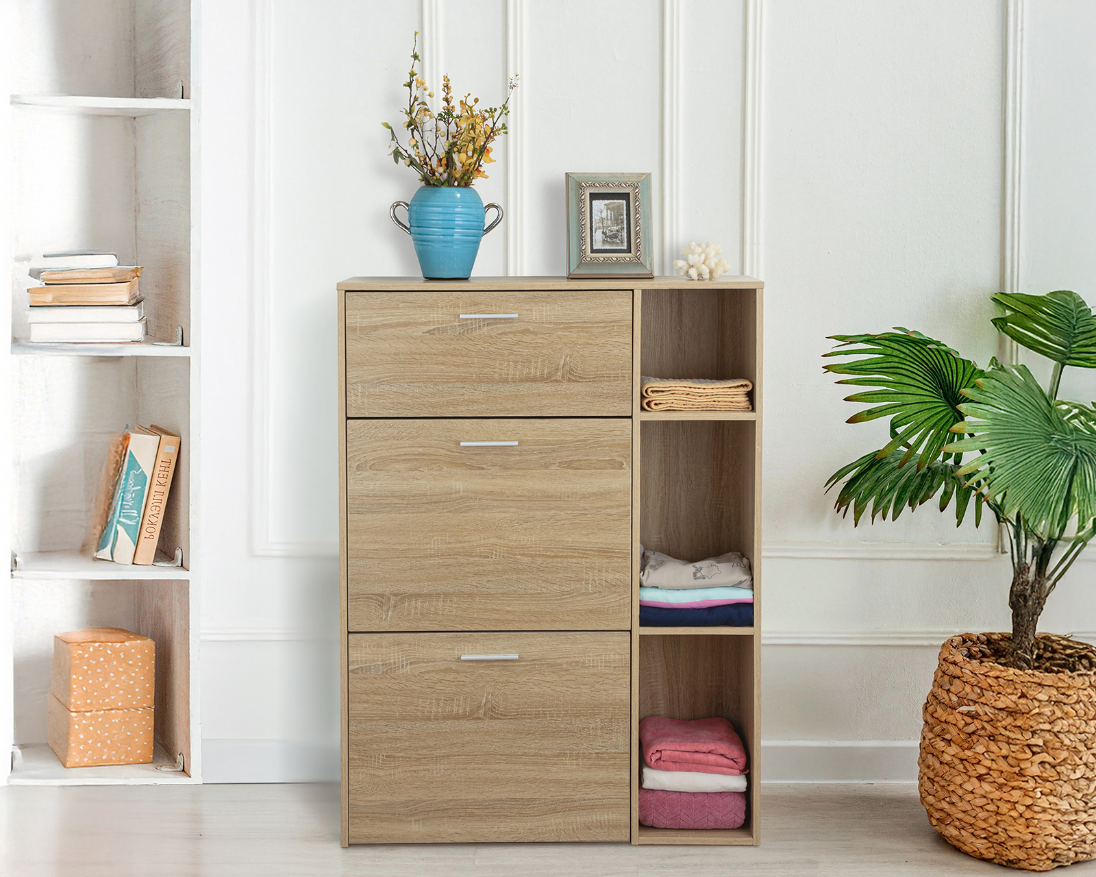 Zapatera de Madera +Simple Adelina 12 Pares