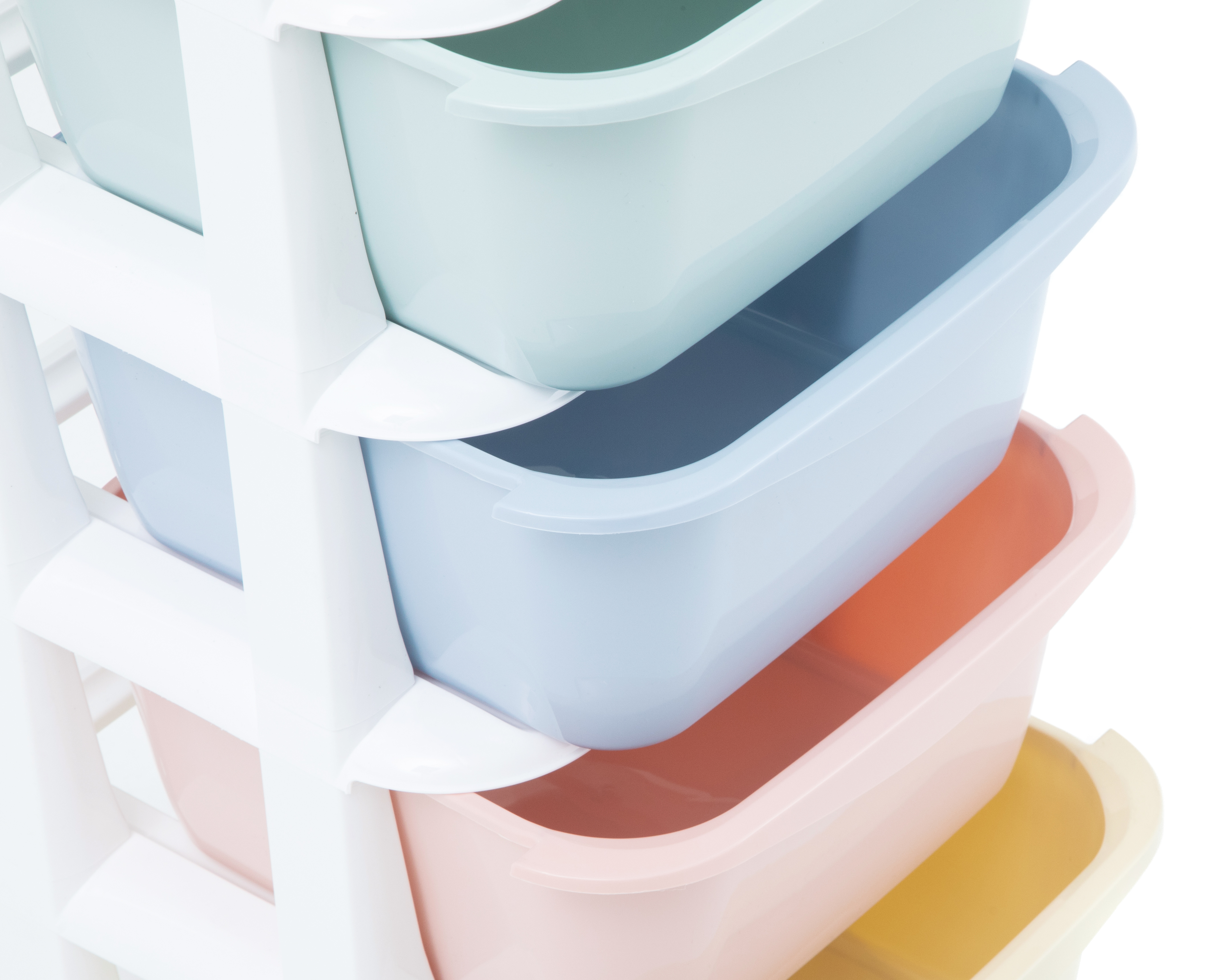 Foto 5 | Foto 5 | Carrito Multiusos de Plástico +Simple Kiara Multicolor