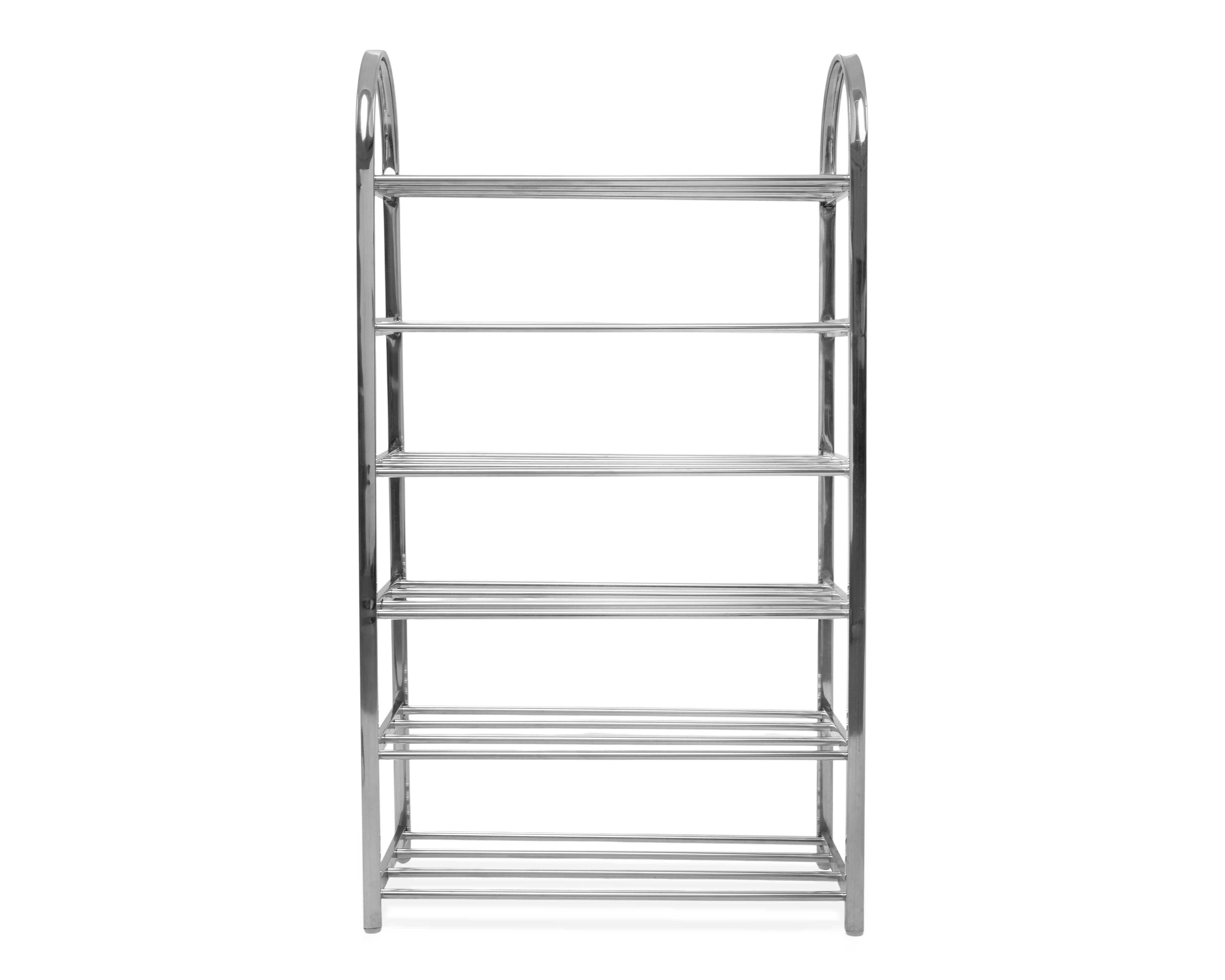 Foto 3 | Foto 3 | Zapatera de Metal +Simple Praga Plateada