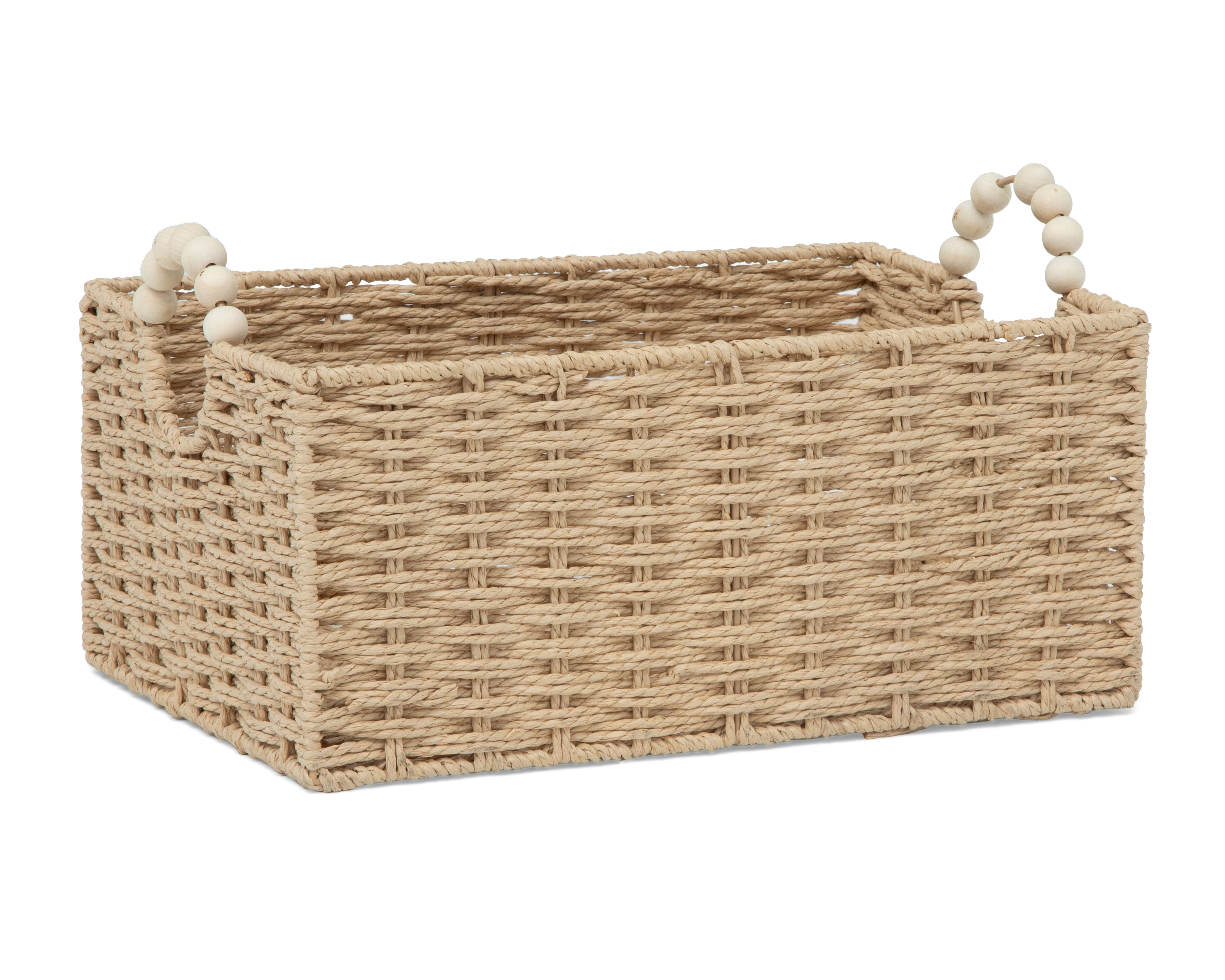 Foto 3 pulgar | Foto 2 | Canasta de Papel Chloe +Simple 3 Piezas