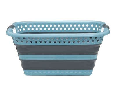 Foto 2 | Foto 2 | Cesto de Lavandería +Simple Azul