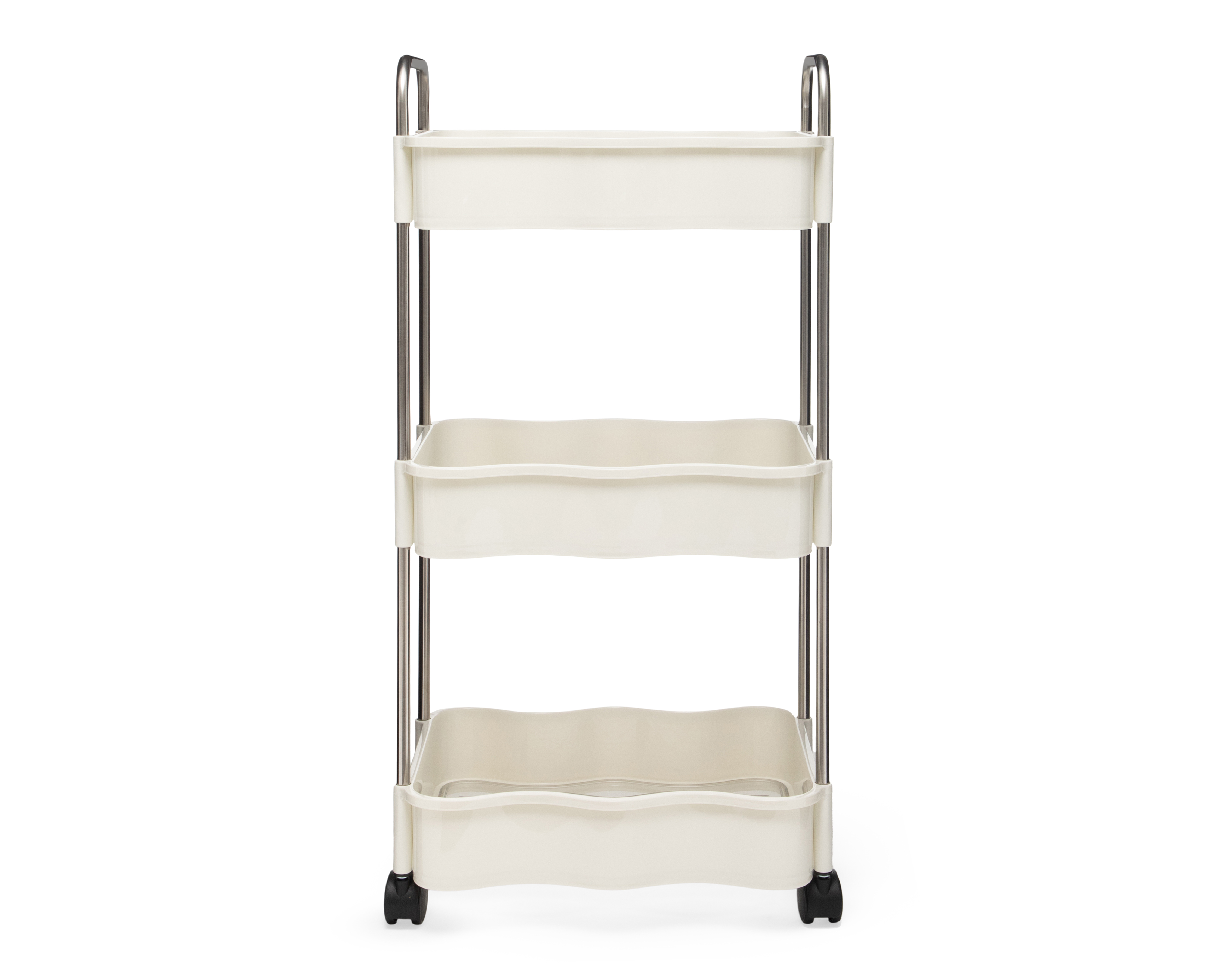 Foto 3 pulgar | Foto 2 | Carrito Multiusos de Plástico +Simple Monarca Blanco