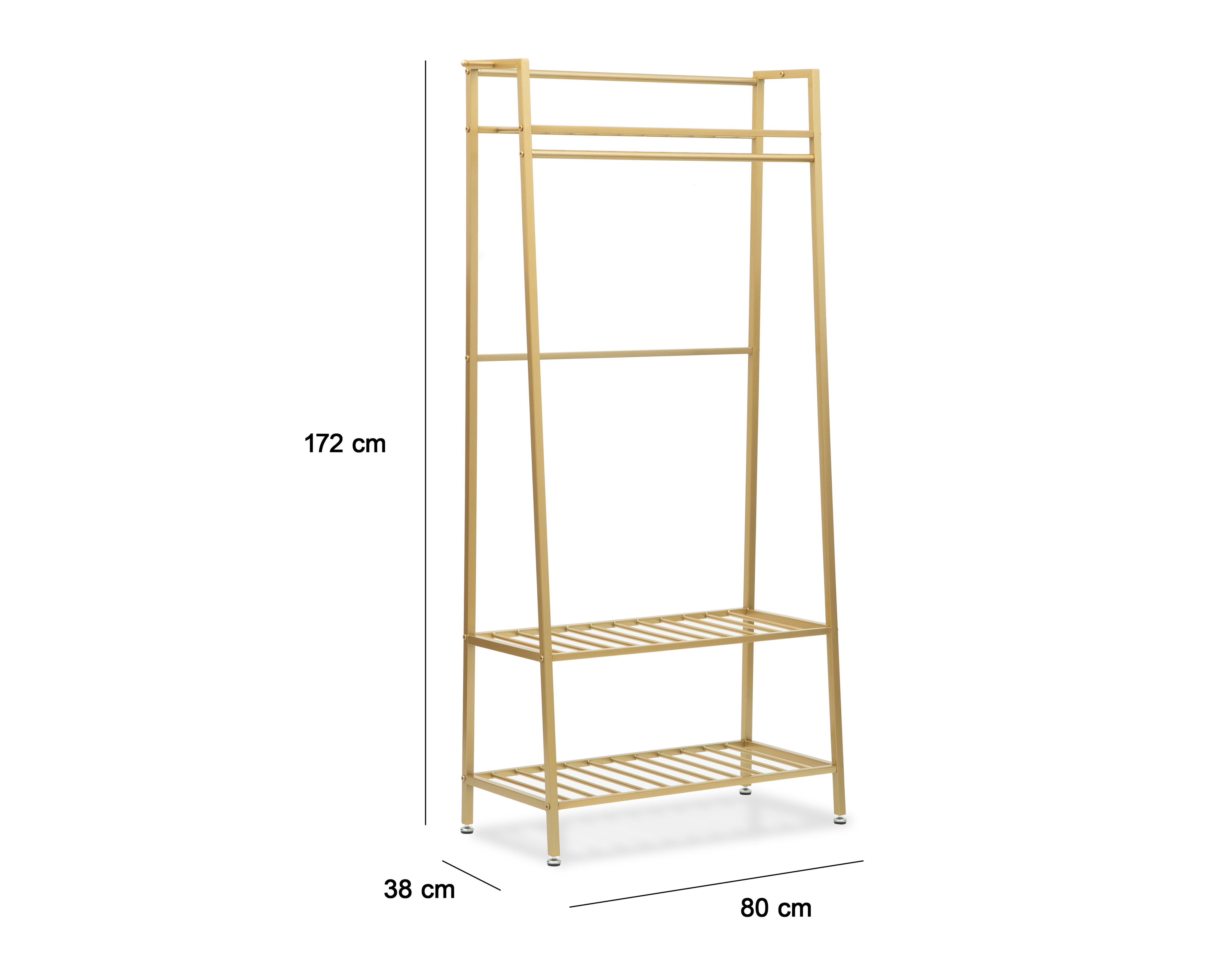 Foto 5 | Foto 5 | Perchero para Ropa de Metal +Simple Dorado