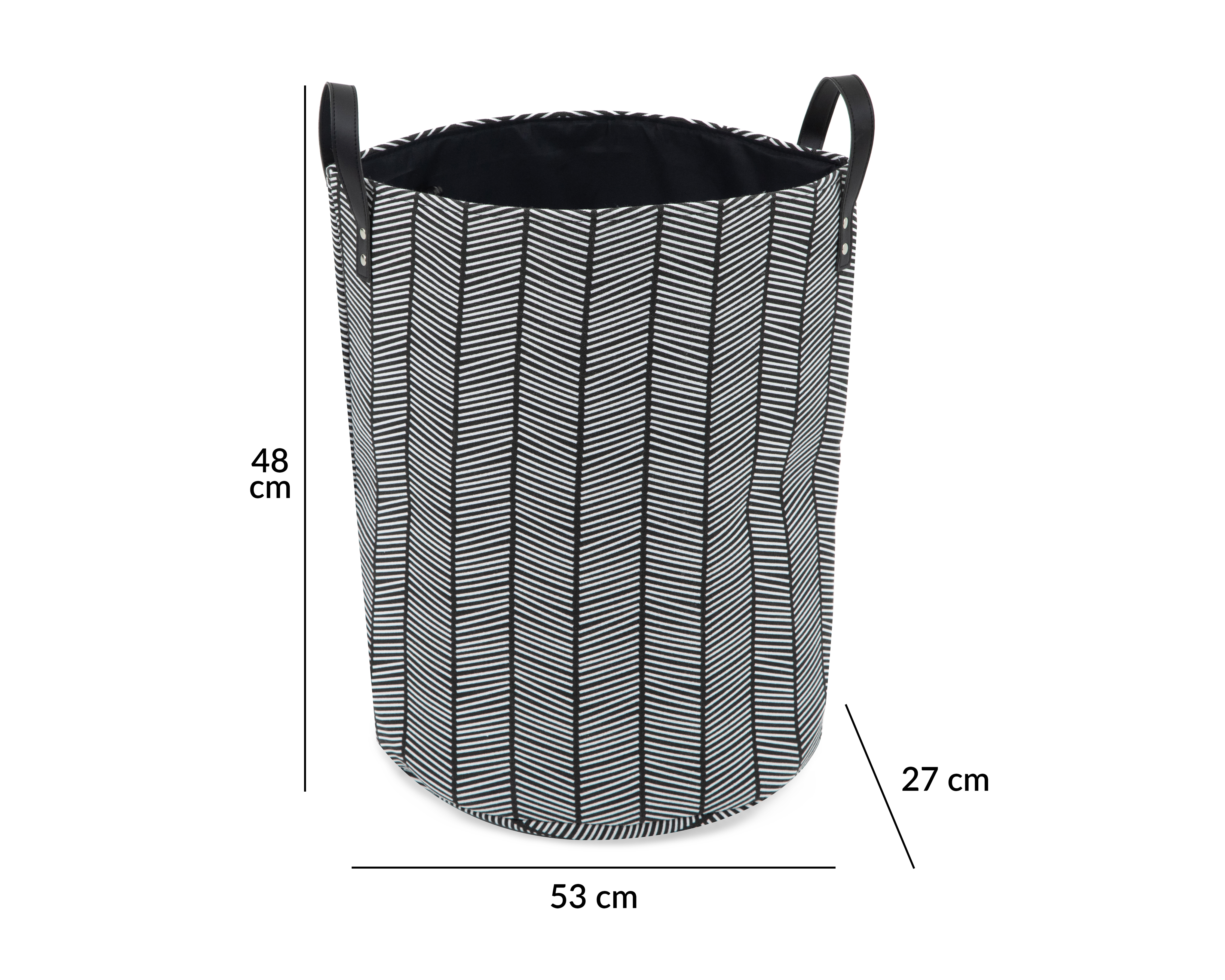 Foto 5 | Foto 5 | Cesto de Ropa +Simple Negro