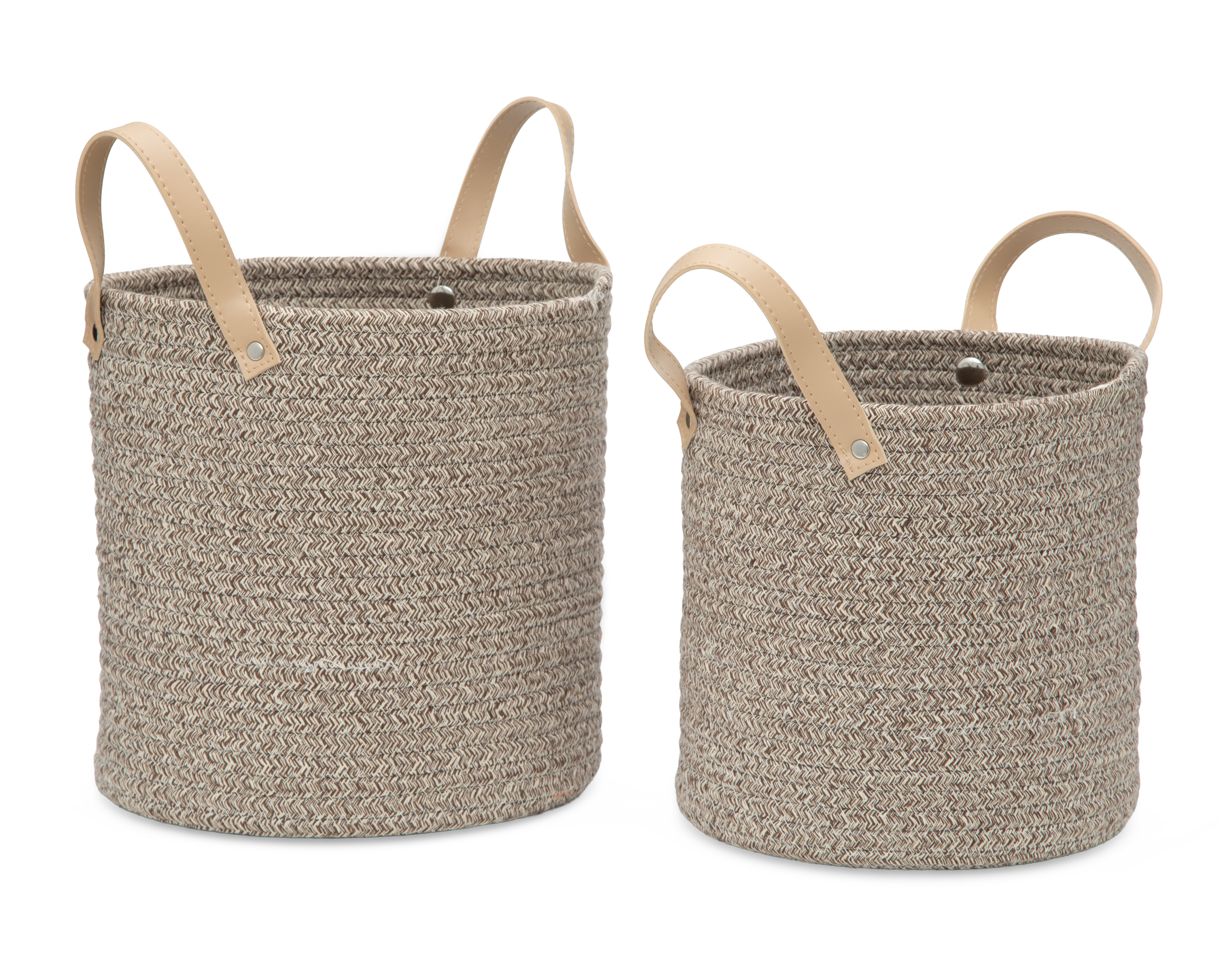 Foto 2 pulgar | Foto 1 | Canasta de Algodón Beatriz +Simple 2 Piezas