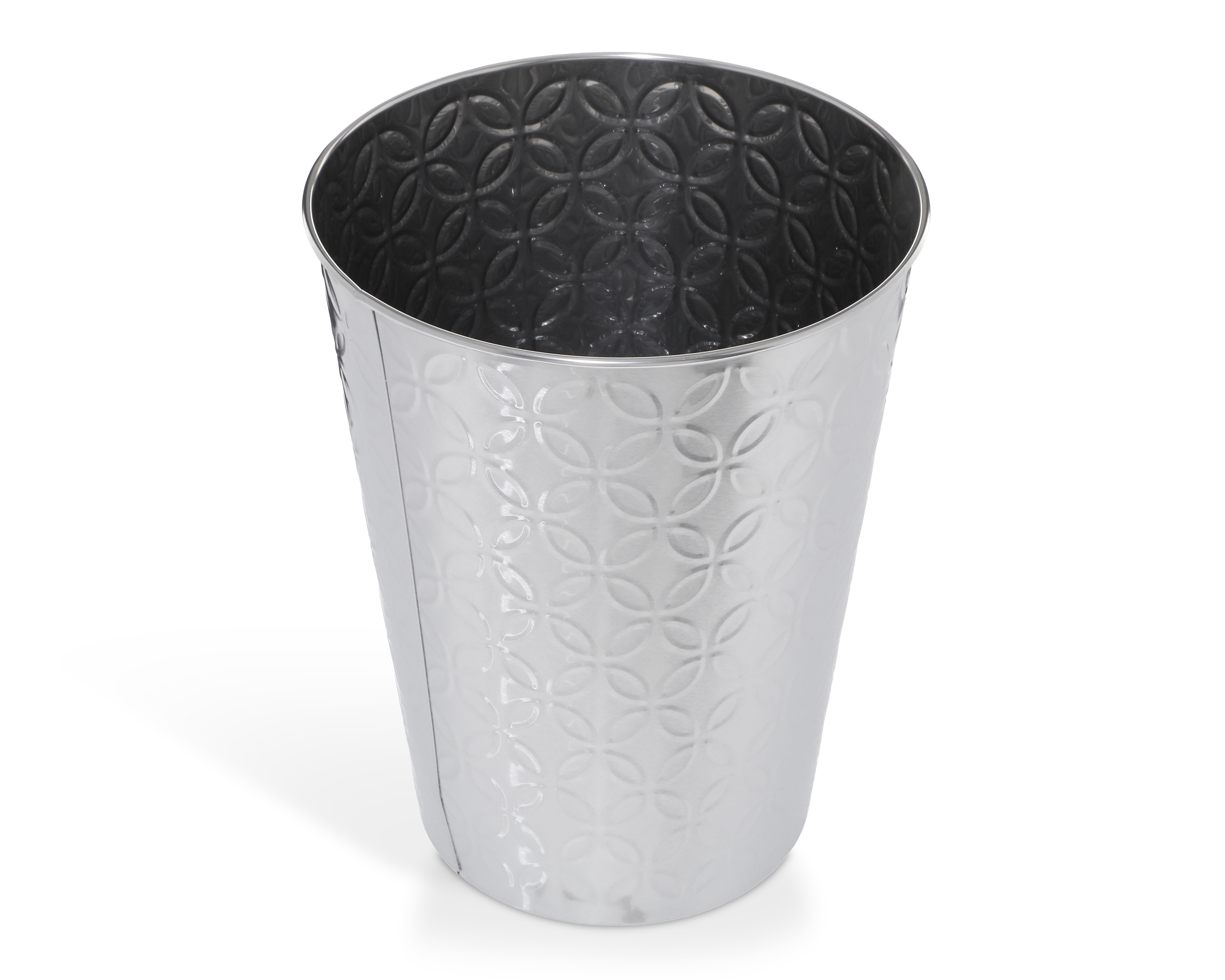 Foto 2 | Foto 2 | Bote de Basura de Metal +Simple Cooper Plateado