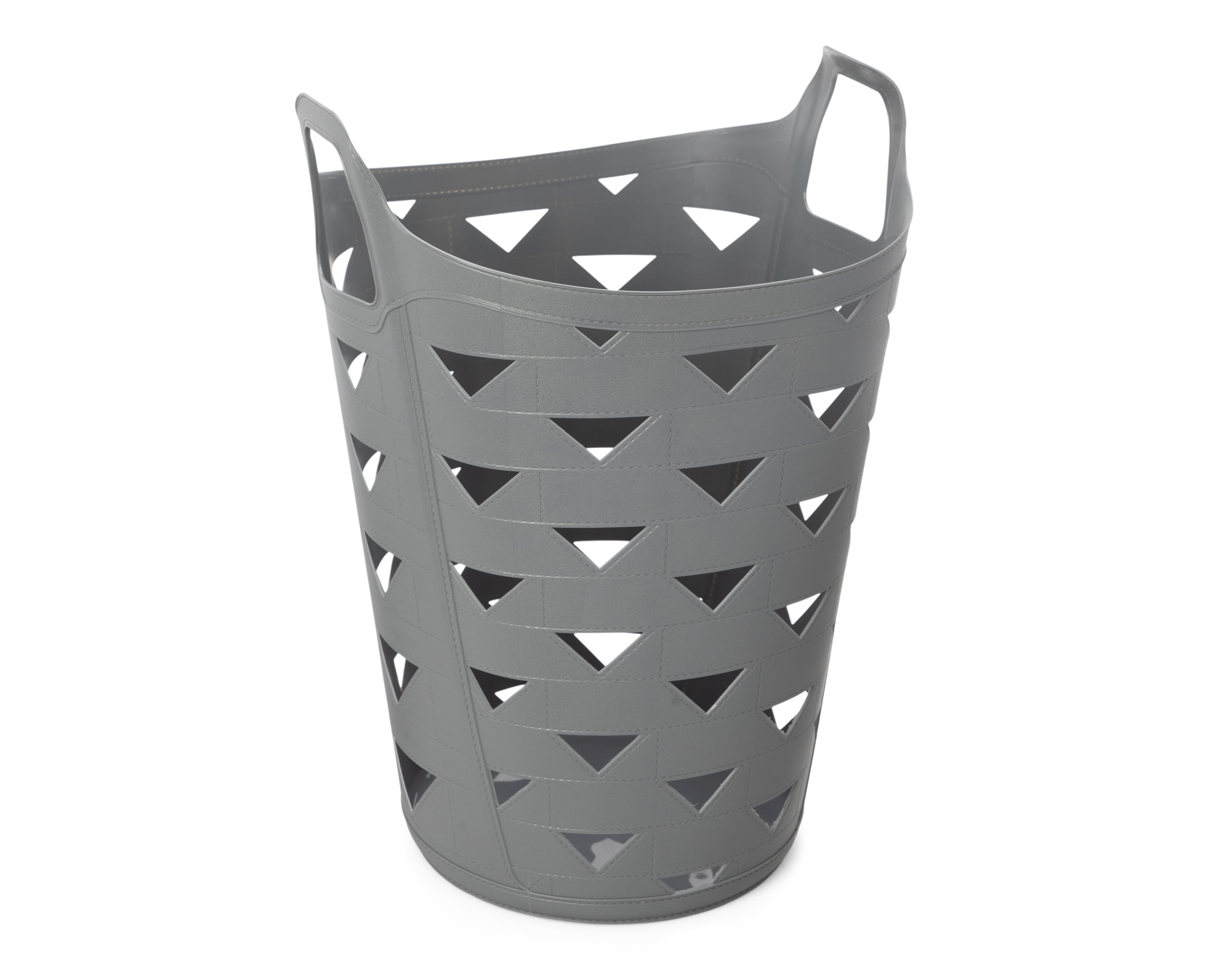 Foto 2 pulgar | Foto 1 | Cesto de Ropa +Simple Gris