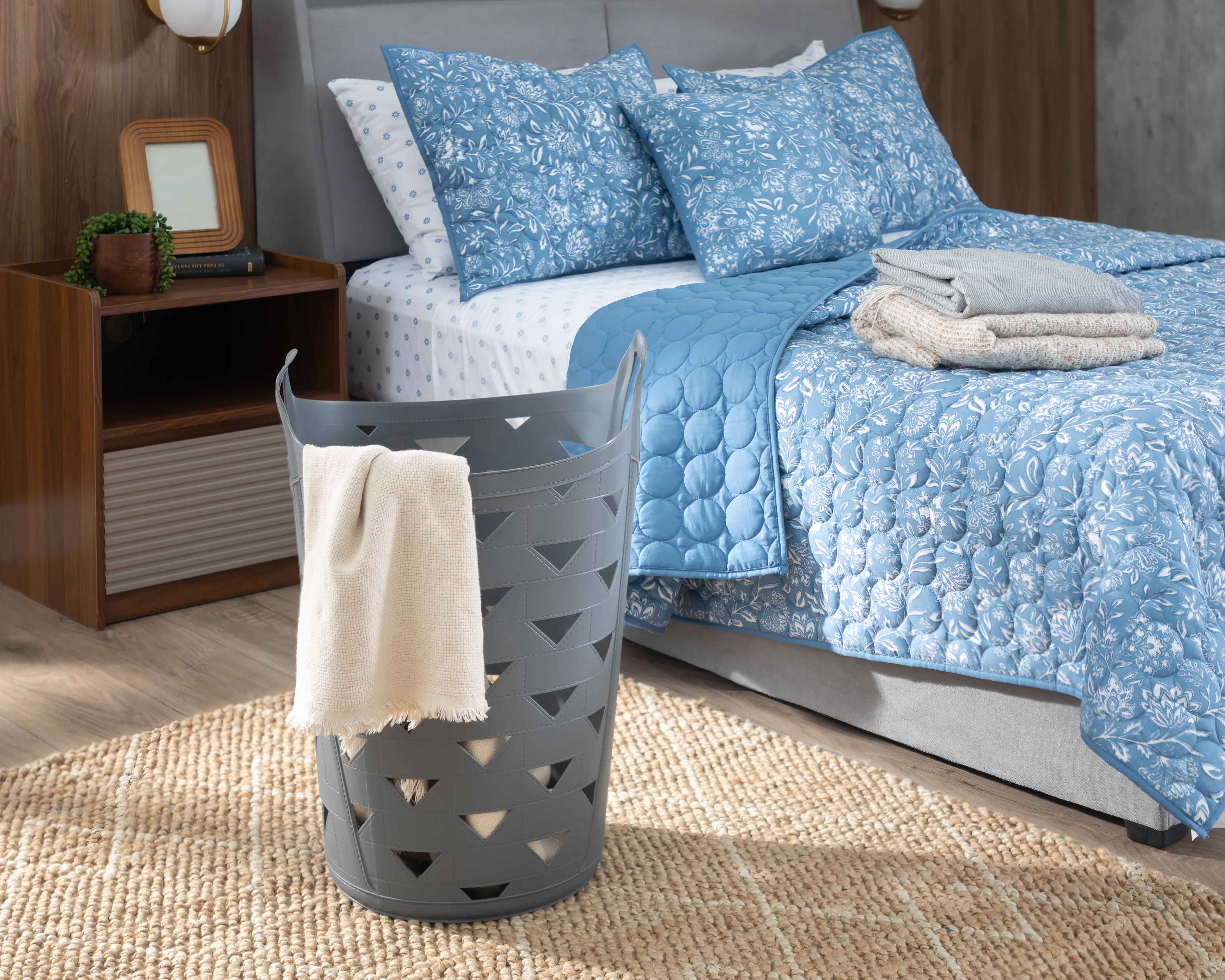 Foto 4 | Foto 4 | Cesto de Ropa +Simple Gris