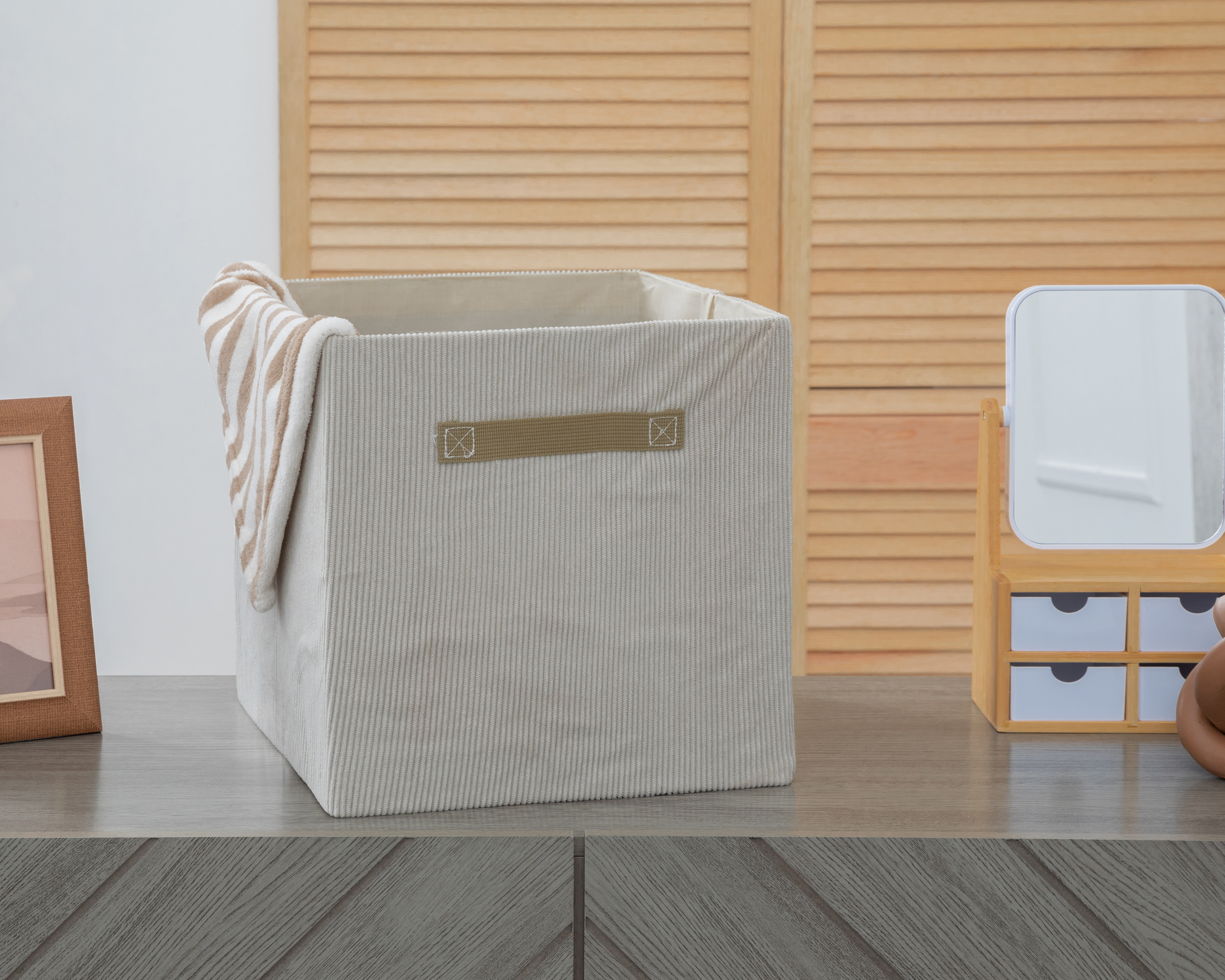 Foto 5 | Foto 5 | Caja de Almacenamiento de Textil +Simple Segovia Beige