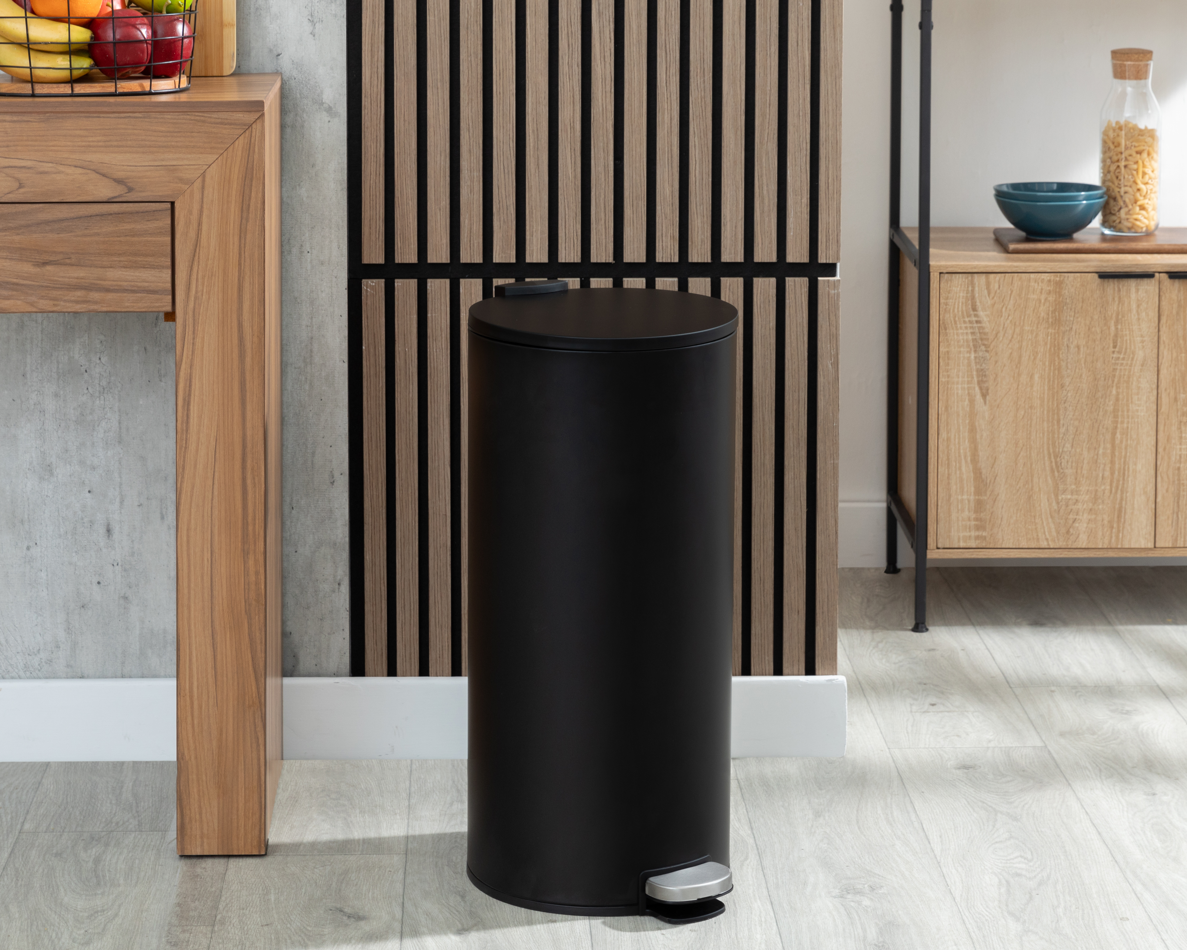 Foto 4 | Foto 4 | Bote de Basura de Metal +Simple Jordan con Tapadera