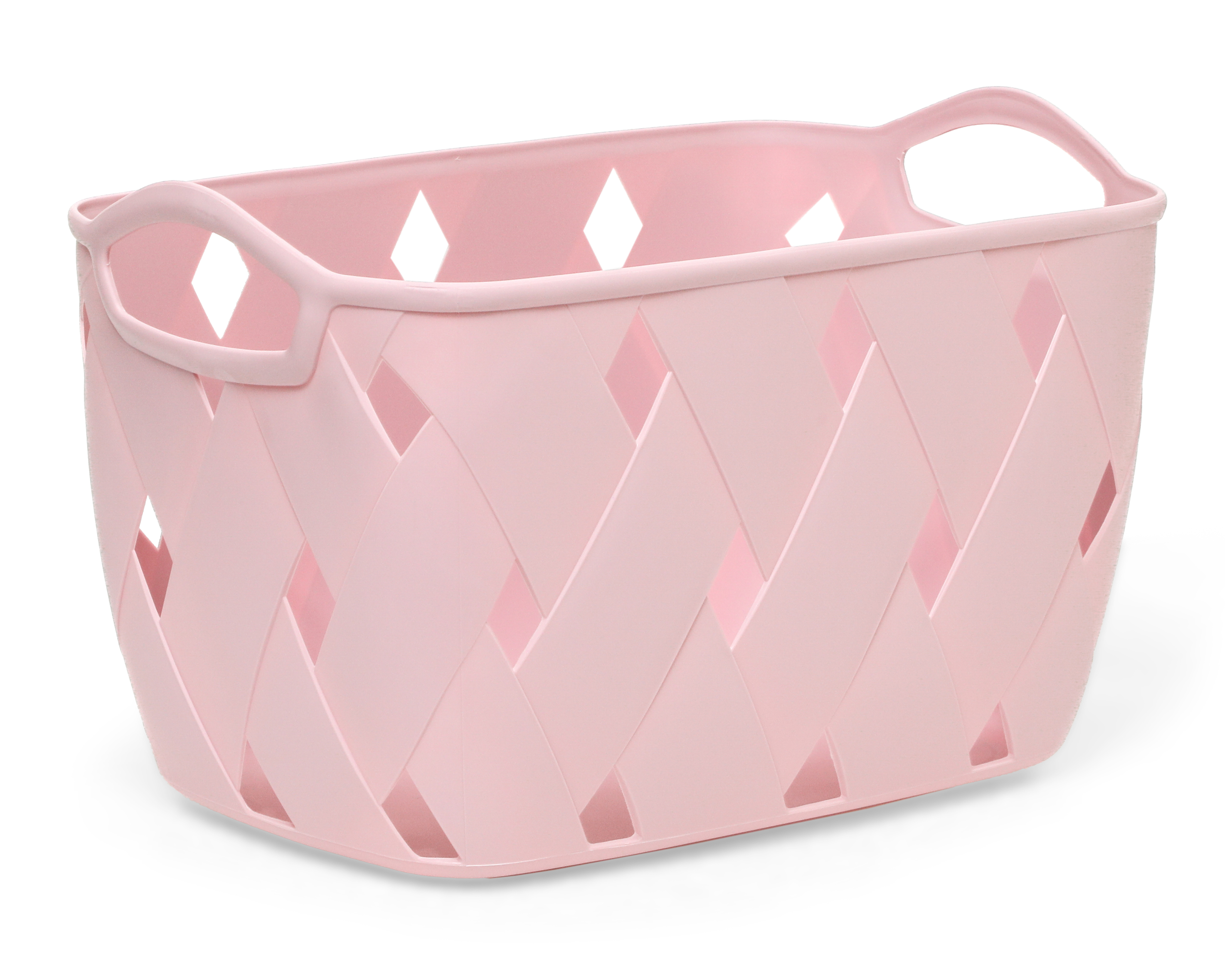 Foto 2 | Foto 2 | Canasta de Plástico Lana Rosa +Simple 3 Piezas