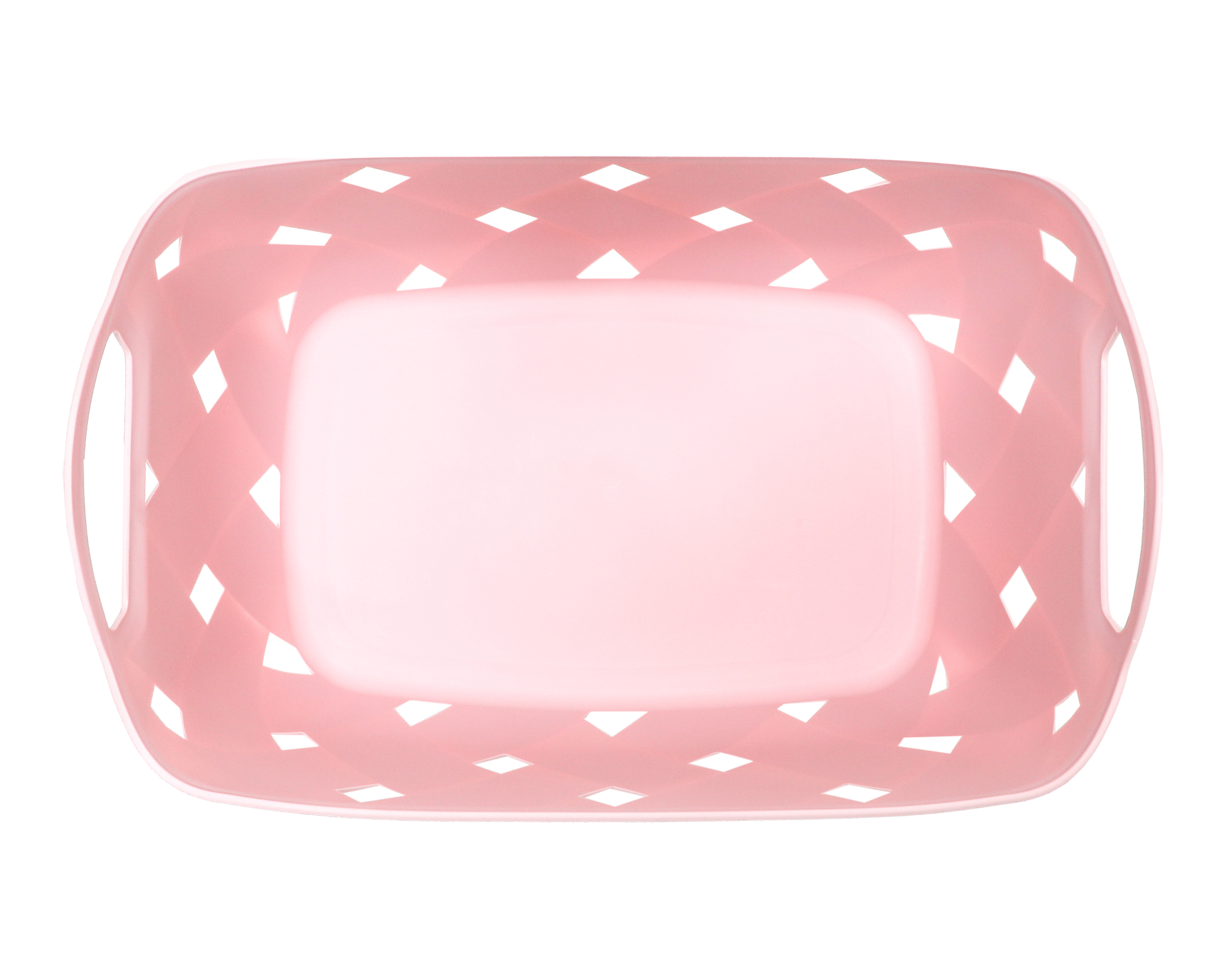 Foto 4 | Foto 4 | Canasta de Plástico Lana Rosa +Simple 3 Piezas