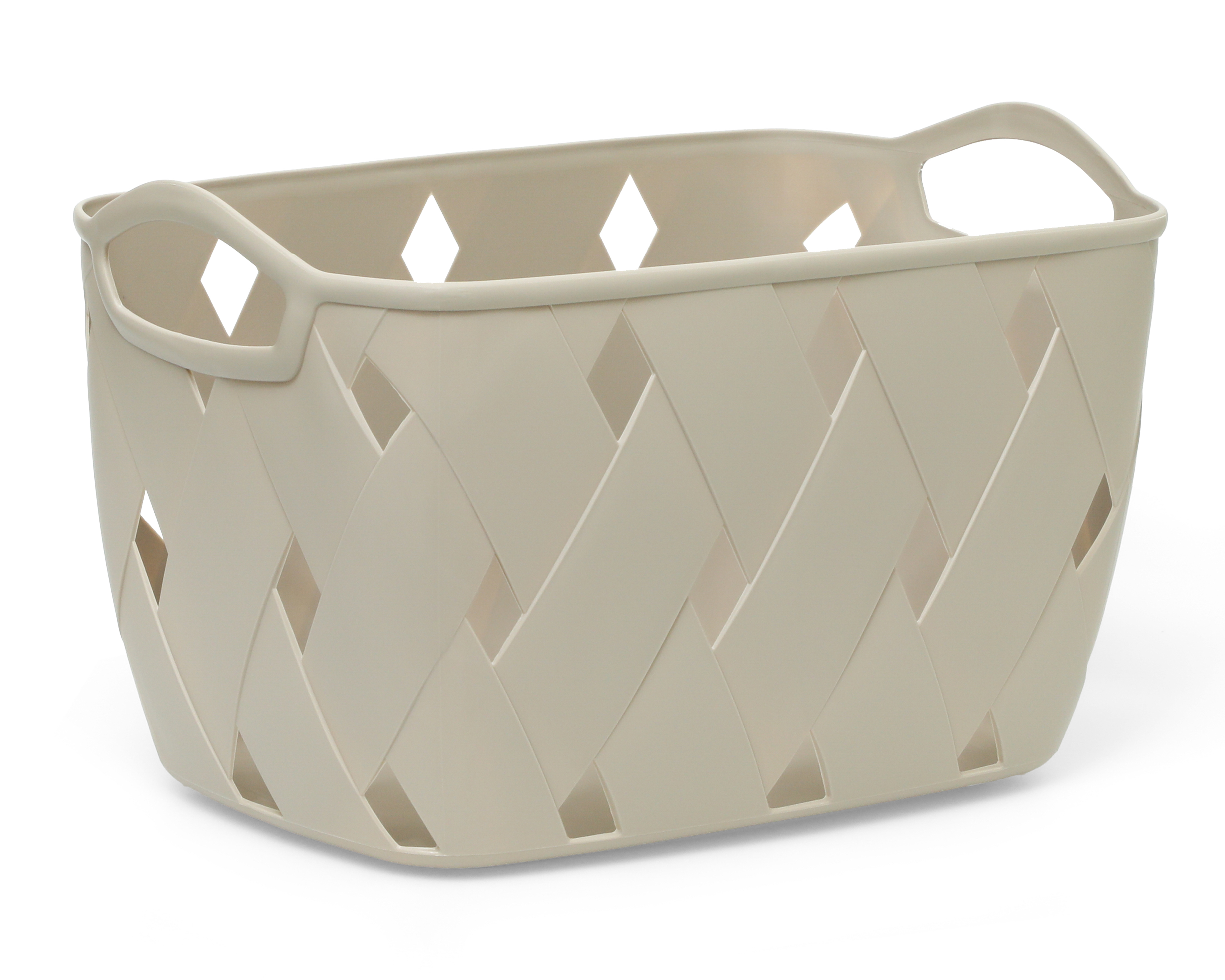 Foto 3 pulgar | Foto 2 | Canasta de Plástico Lara Gris +Simple 3 Piezas